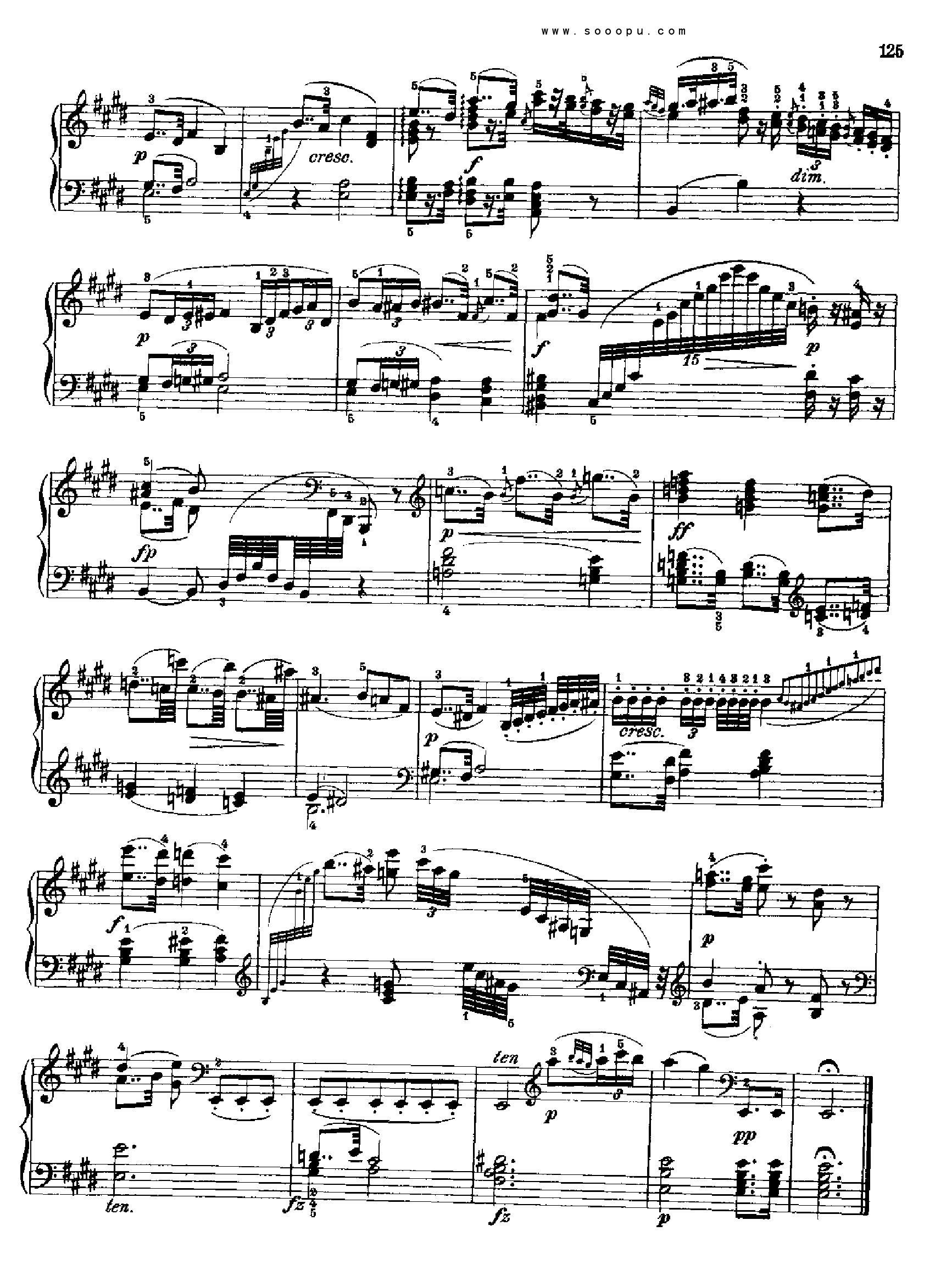 奏鸣曲十二(献给玛格达莲娜.冯.库尔茨贝格) 键盘类 钢琴钢琴曲谱（图11）