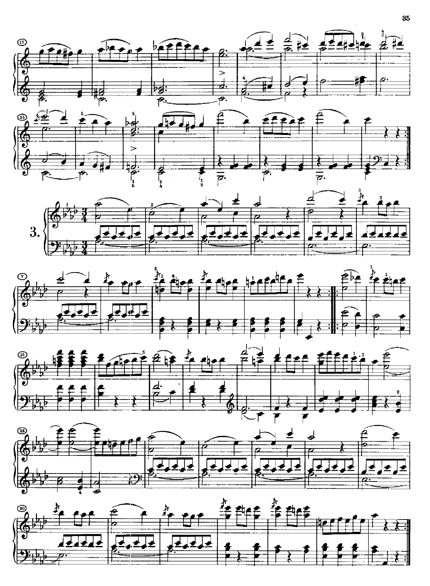 12首维也纳德意志舞曲(约1812年创作) 键盘类 钢琴钢琴曲谱（图2）