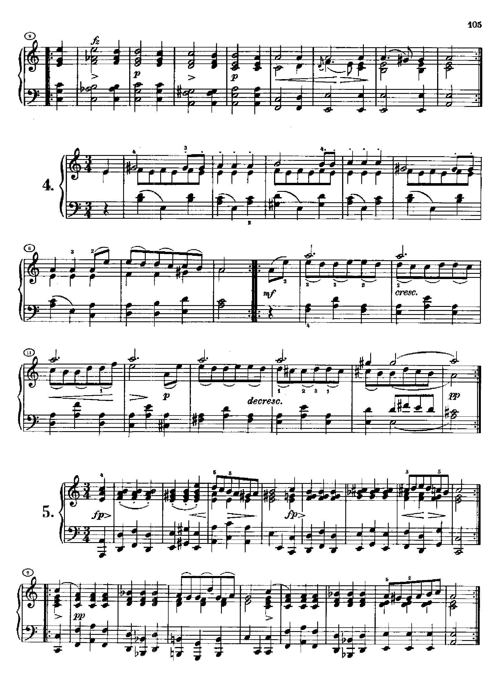 17首德意志舞曲又名连德勒舞曲D366 键盘类 钢琴钢琴曲谱（图2）