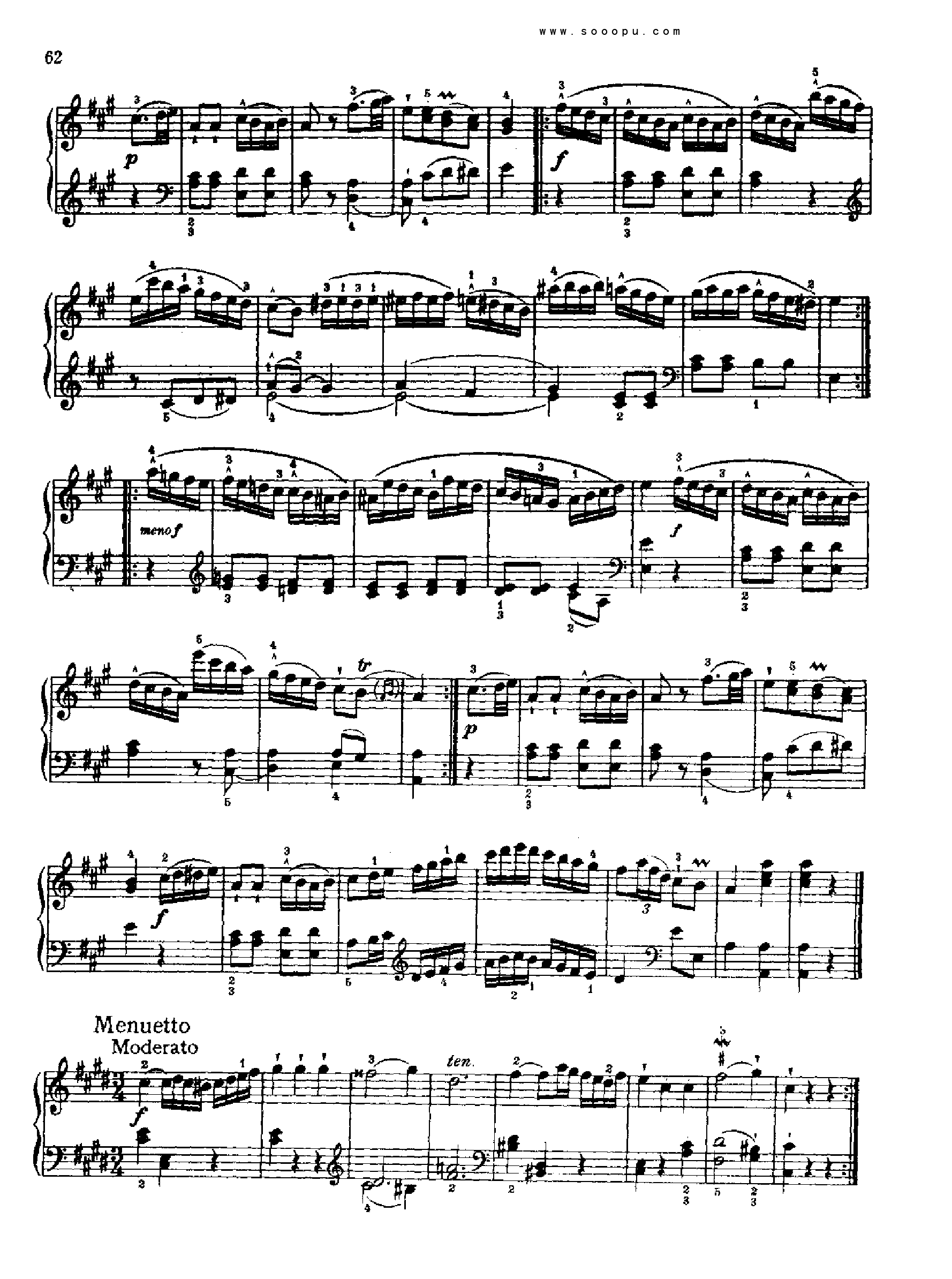 奏鸣曲七(献给奥恩布鲁格的姐妹们) 键盘类 钢琴钢琴曲谱（图7）