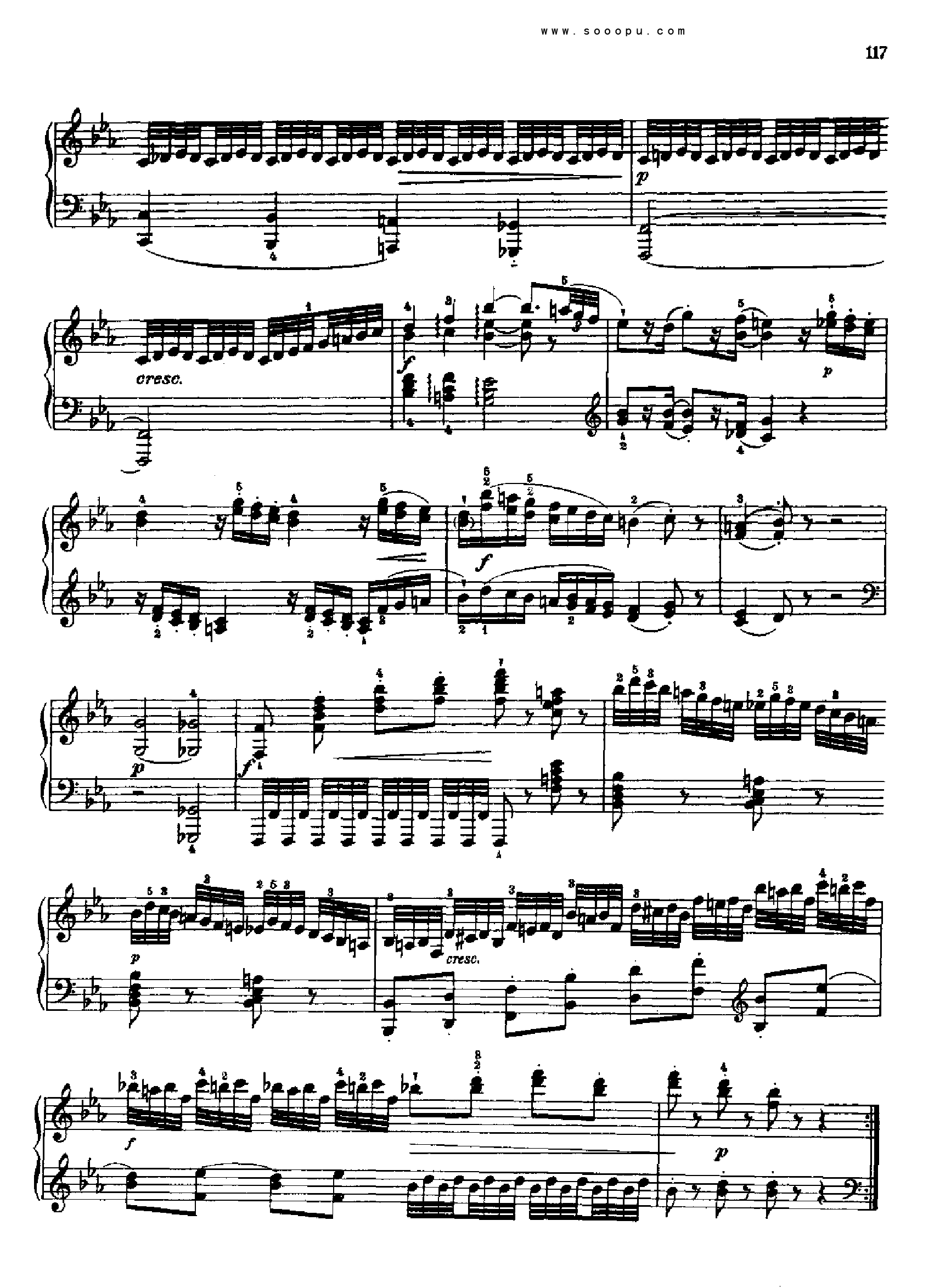 奏鸣曲十二(献给玛格达莲娜.冯.库尔茨贝格) 键盘类 钢琴钢琴曲谱（图3）