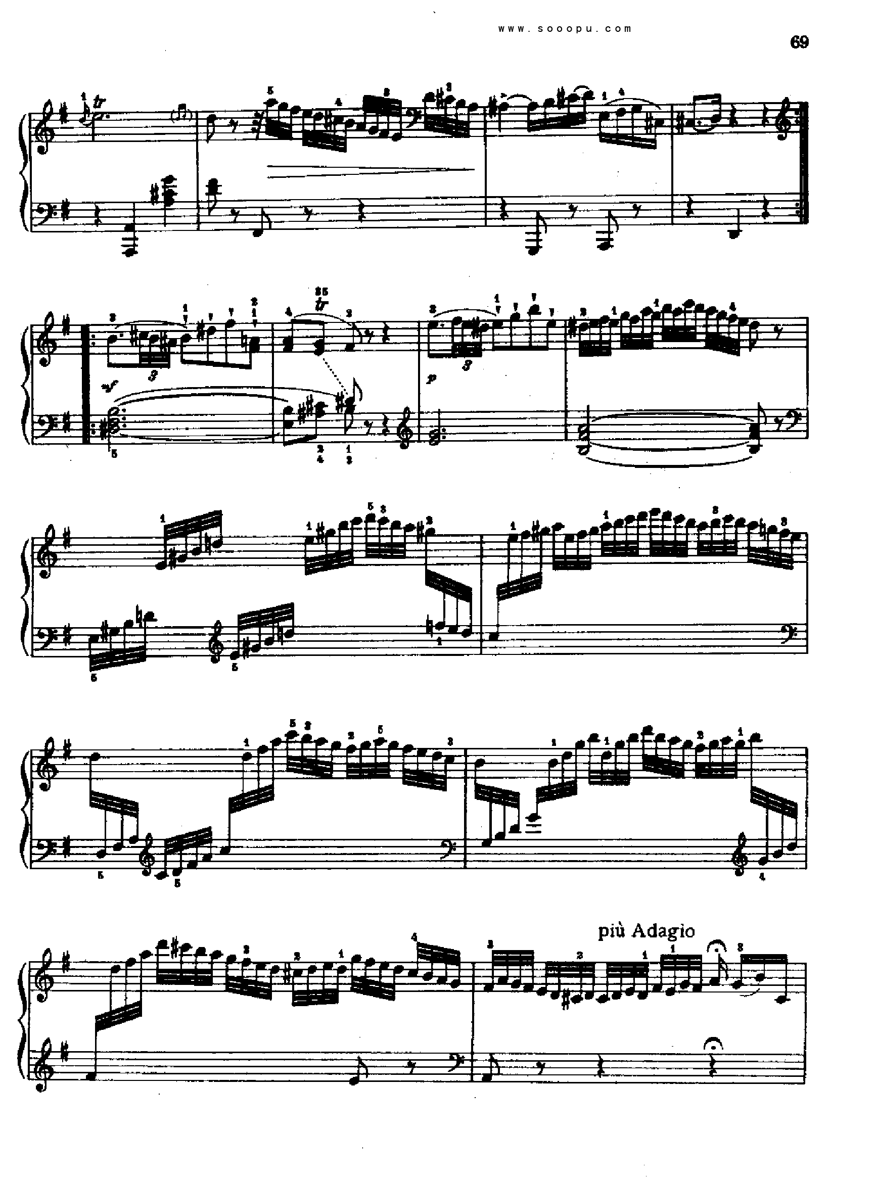 奏鸣曲八1778年出版 键盘类 钢琴钢琴曲谱（图6）
