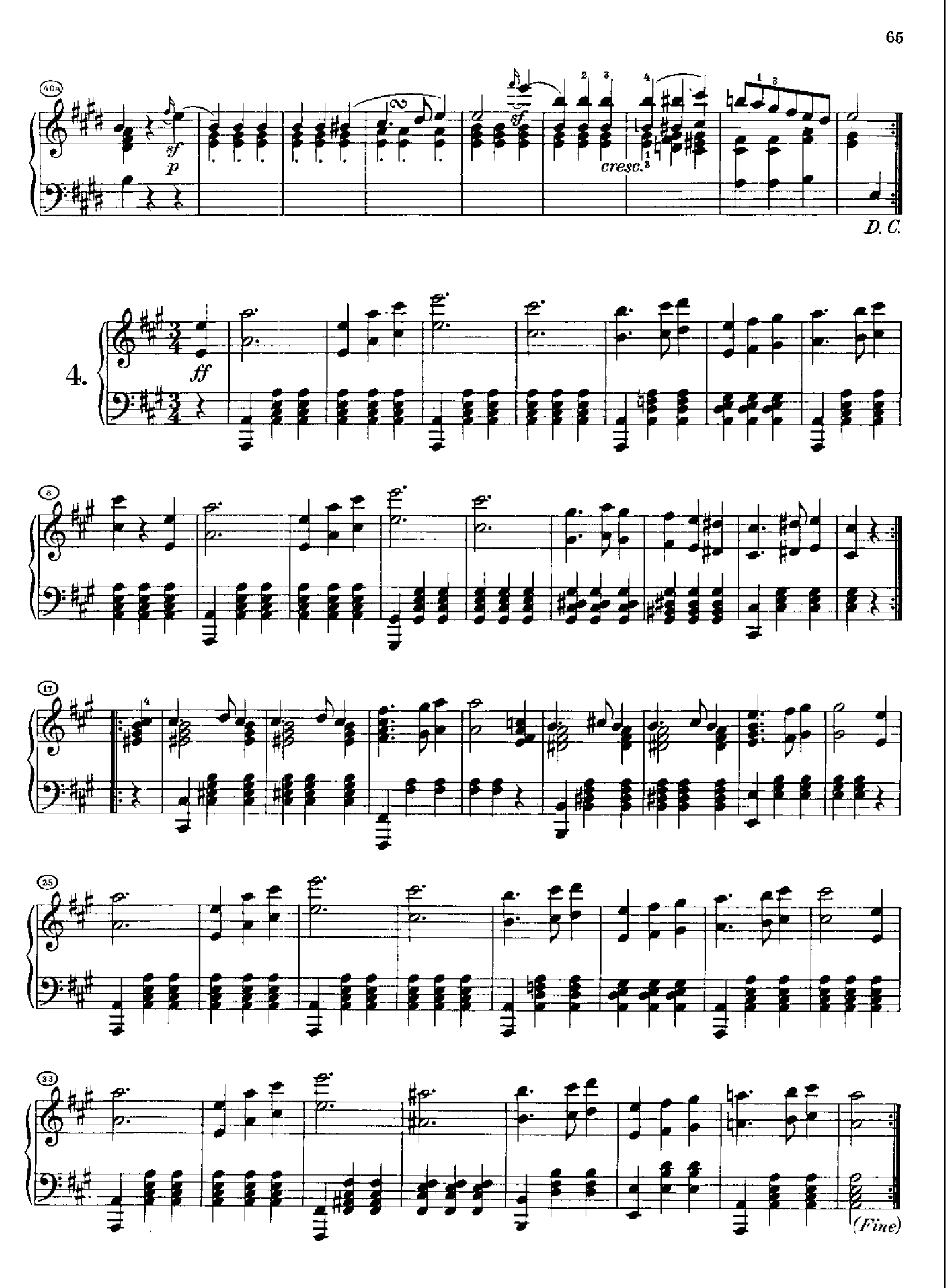 20首圆舞曲又名最后的圆舞曲opus127(身后出版).D146(1 键盘类 钢琴钢琴曲谱（图4）