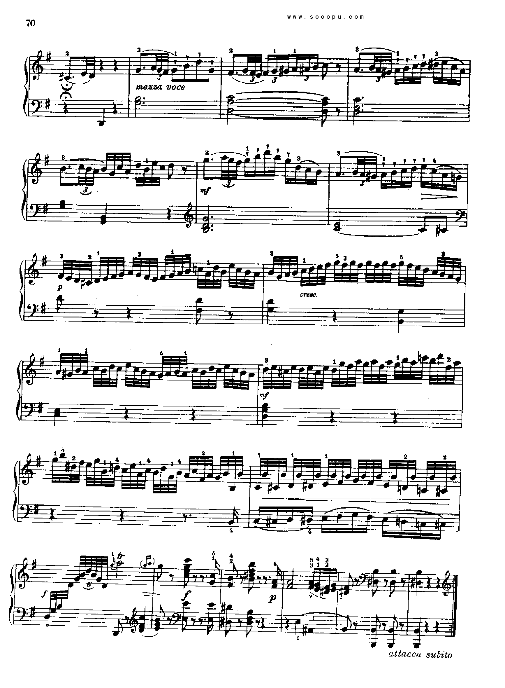 奏鸣曲八1778年出版 键盘类 钢琴钢琴曲谱（图7）