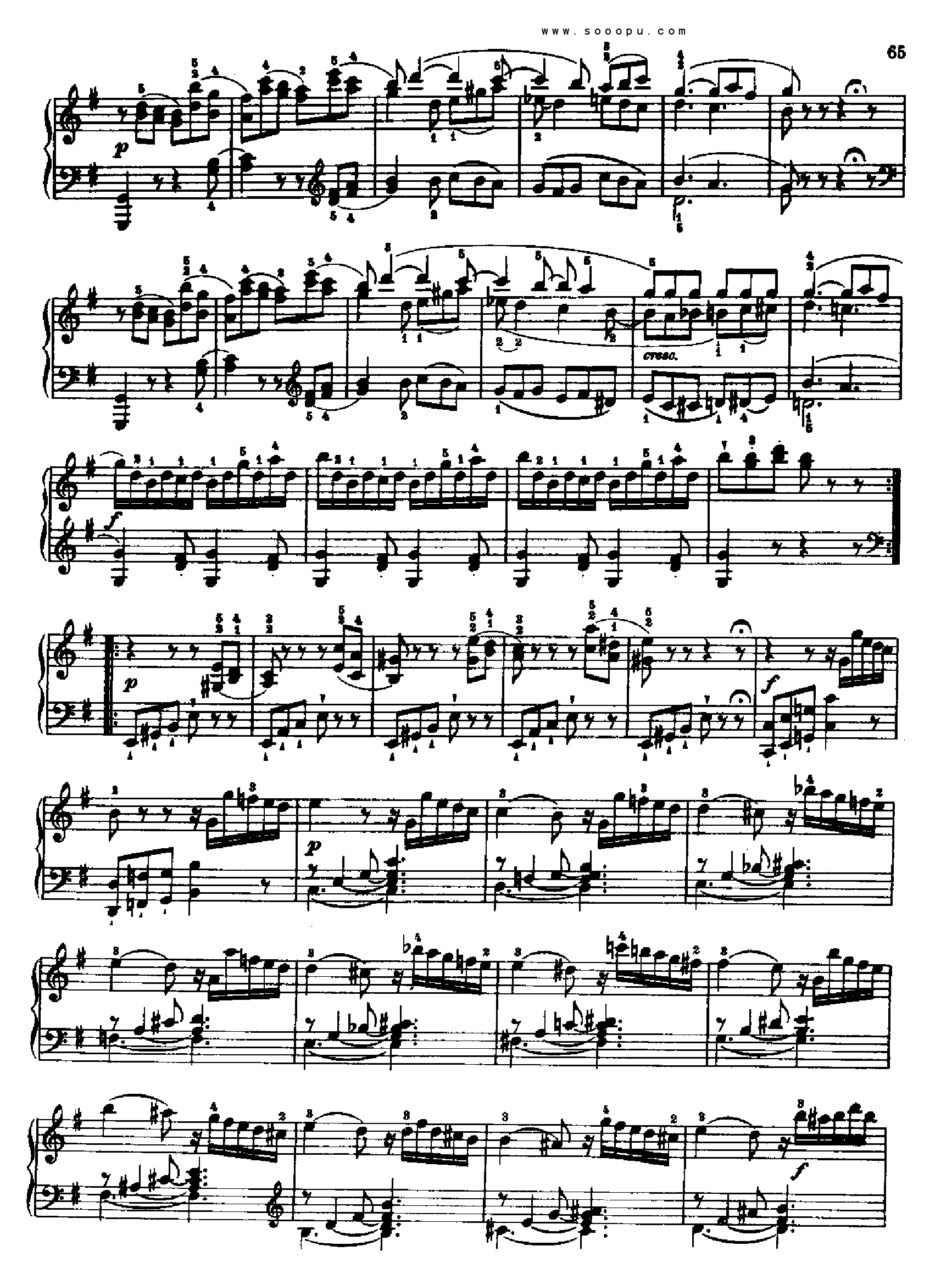 奏鸣曲八1778年出版 键盘类 钢琴钢琴曲谱（图2）