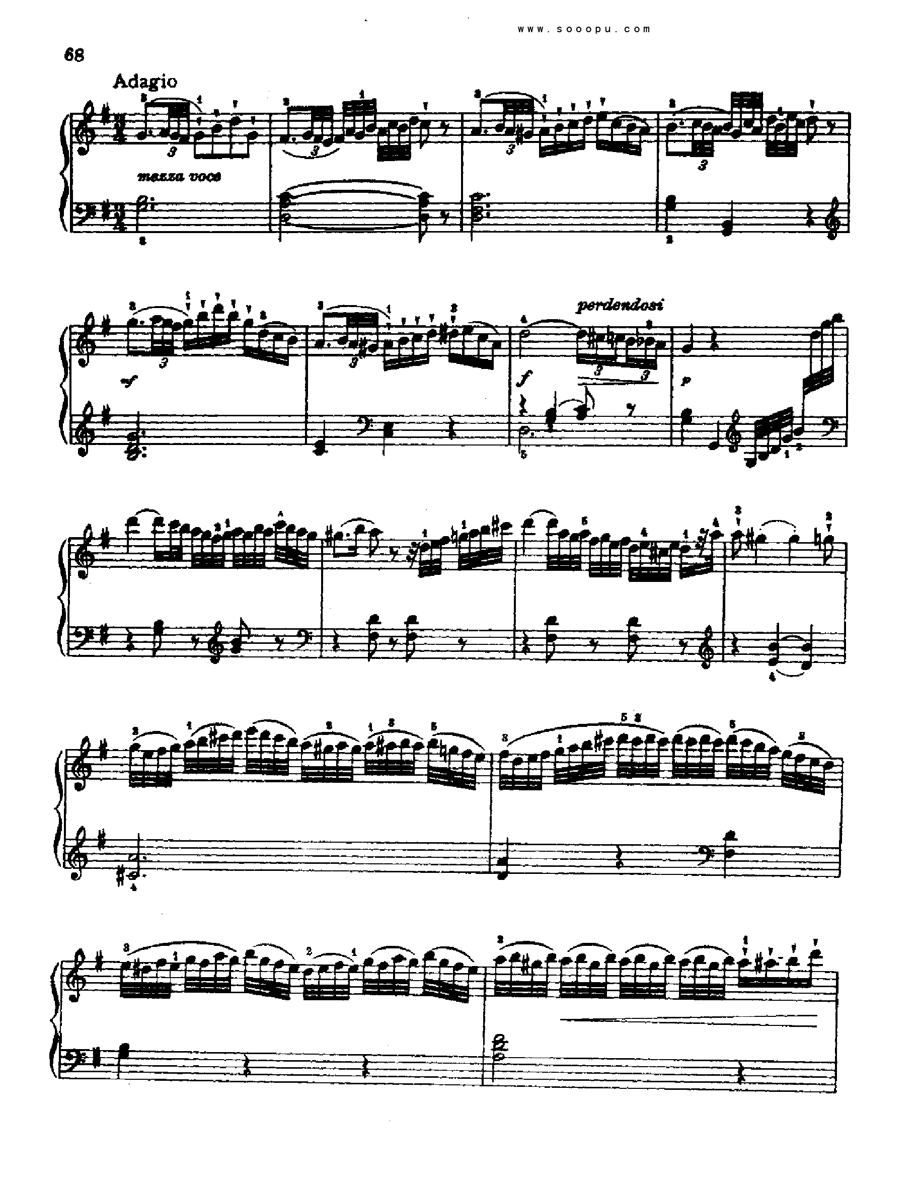 奏鸣曲八1778年出版 键盘类 钢琴钢琴曲谱（图5）