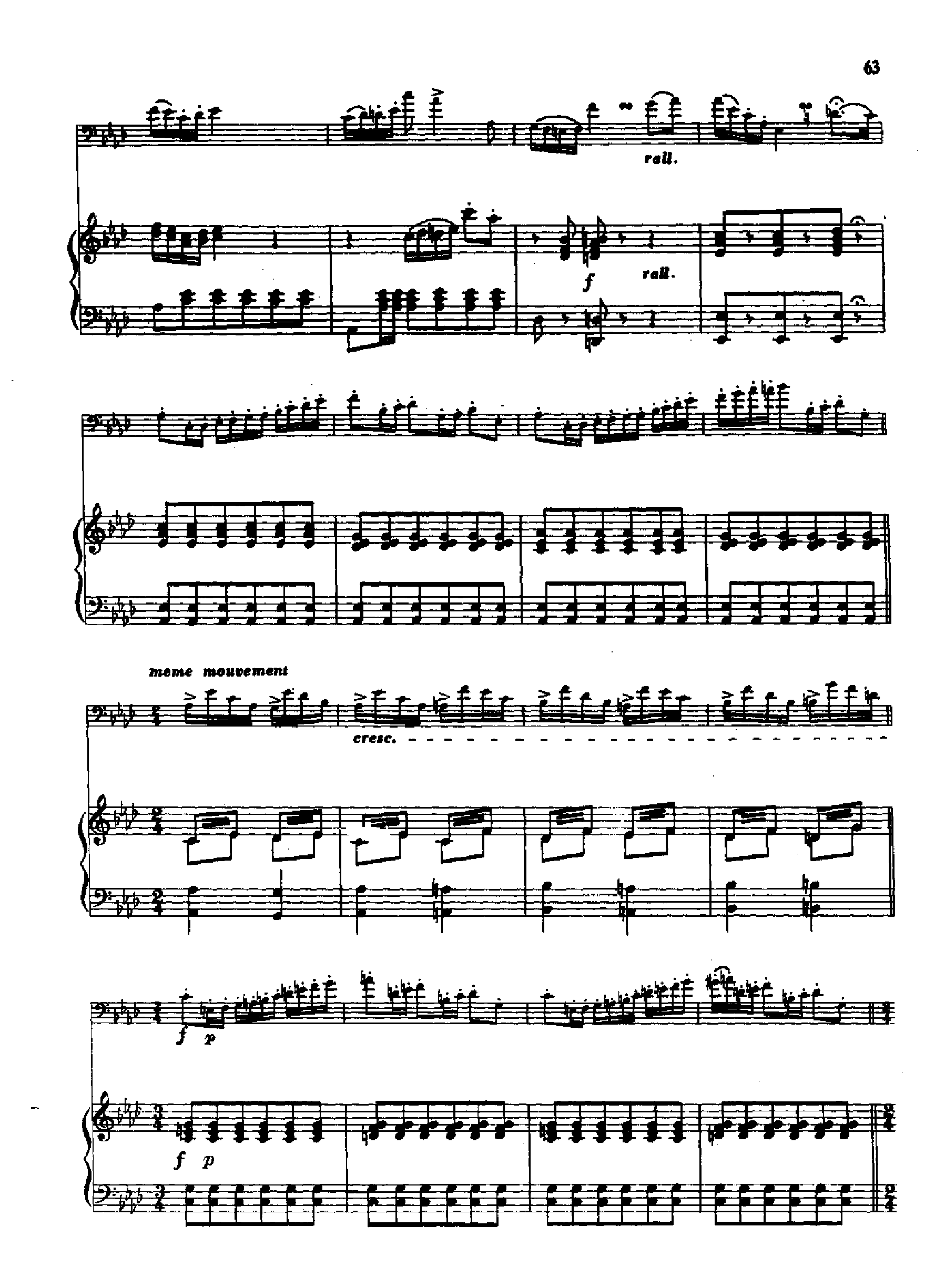 引子与波兰舞曲(钢伴) 管乐类 长号钢琴曲谱（图12）