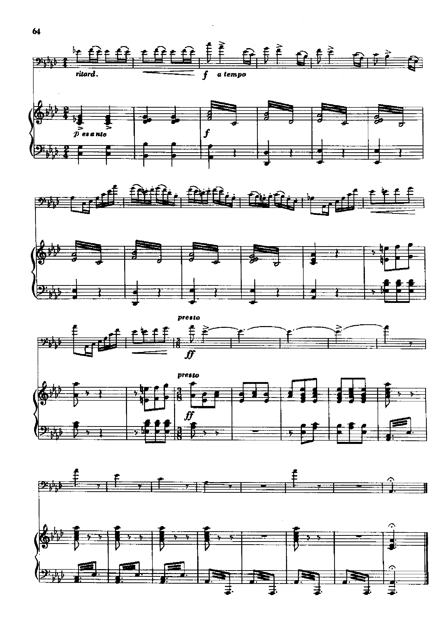 引子与波兰舞曲(钢伴) 管乐类 长号钢琴曲谱（图13）