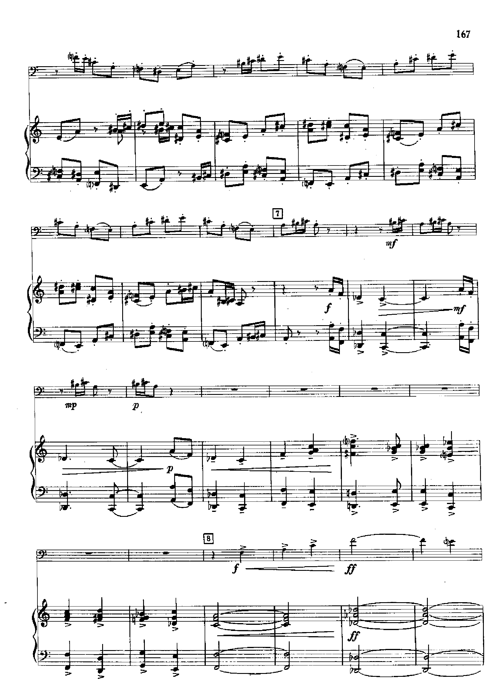 小协奏曲(钢伴) 管乐类 长号钢琴曲谱（图10）