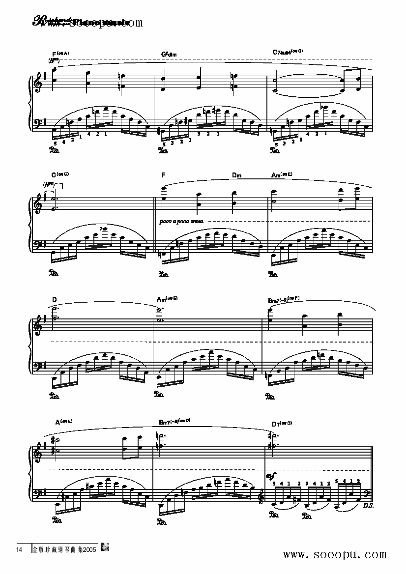 天鹅 键盘类 钢琴钢琴曲谱（图3）