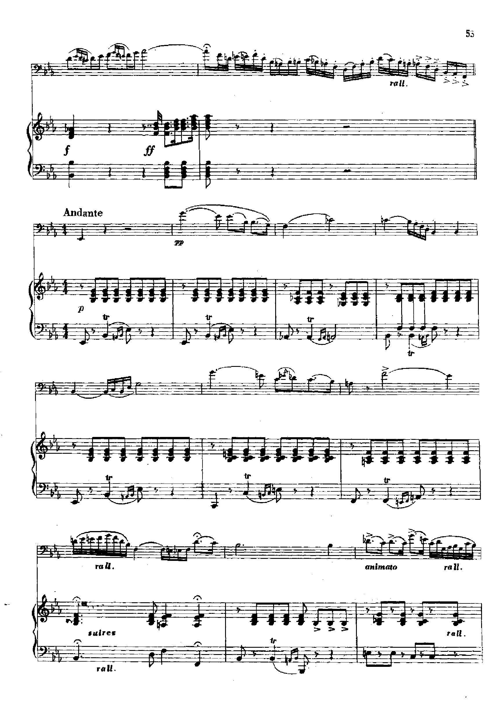 引子与波兰舞曲(钢伴) 管乐类 长号钢琴曲谱（图2）
