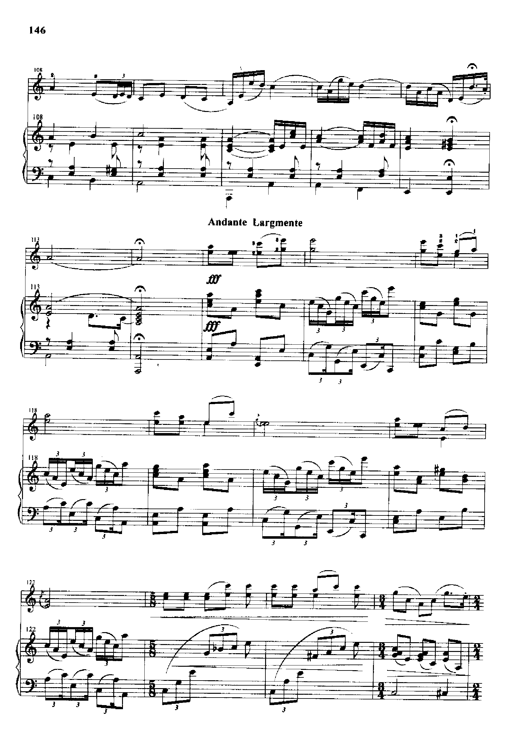 红河山歌(钢伴) 弦乐类 小提琴钢琴曲谱（图6）
