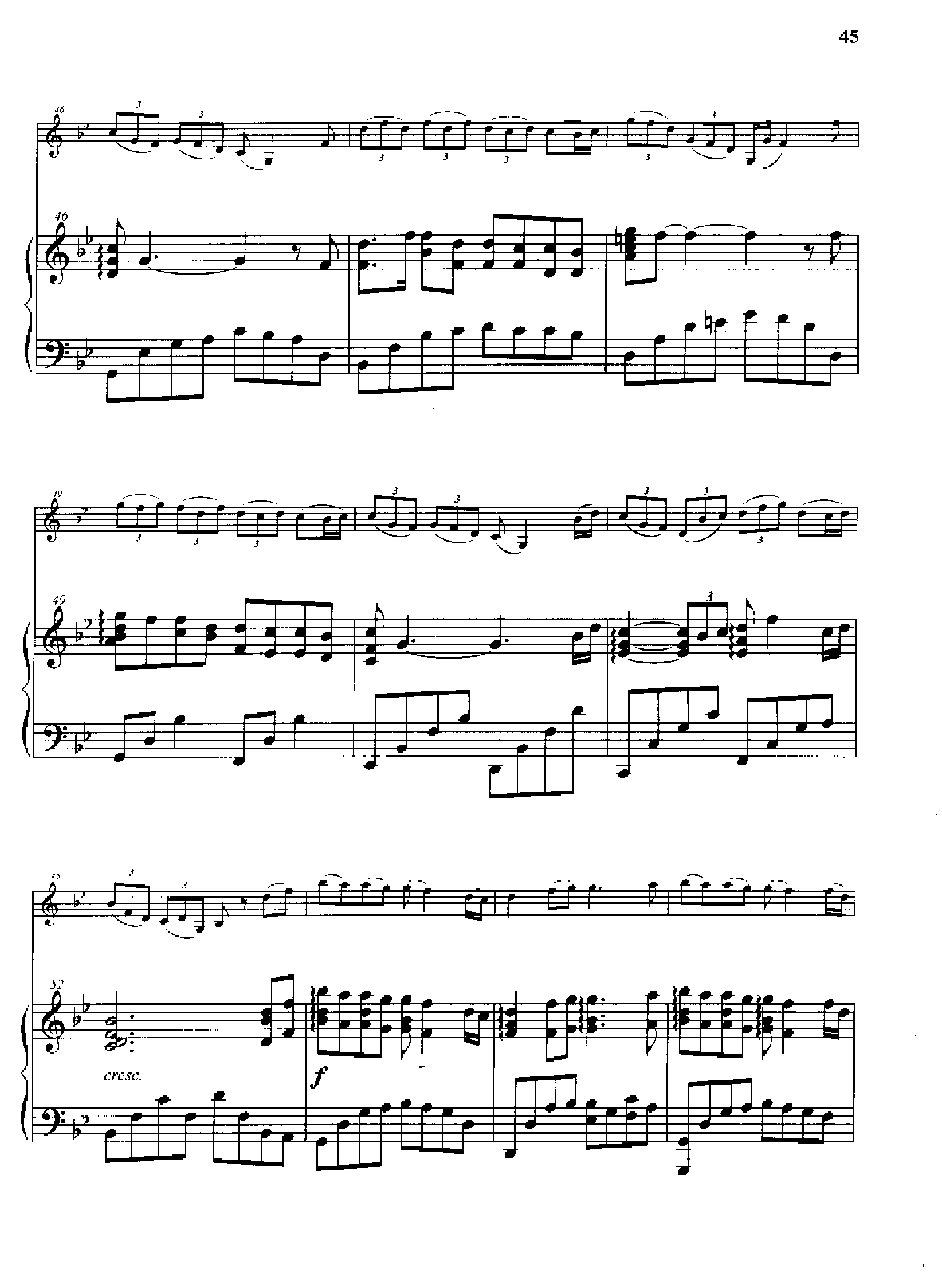 风之色(钢伴谱) 弦乐类 小提琴钢琴曲谱（图5）