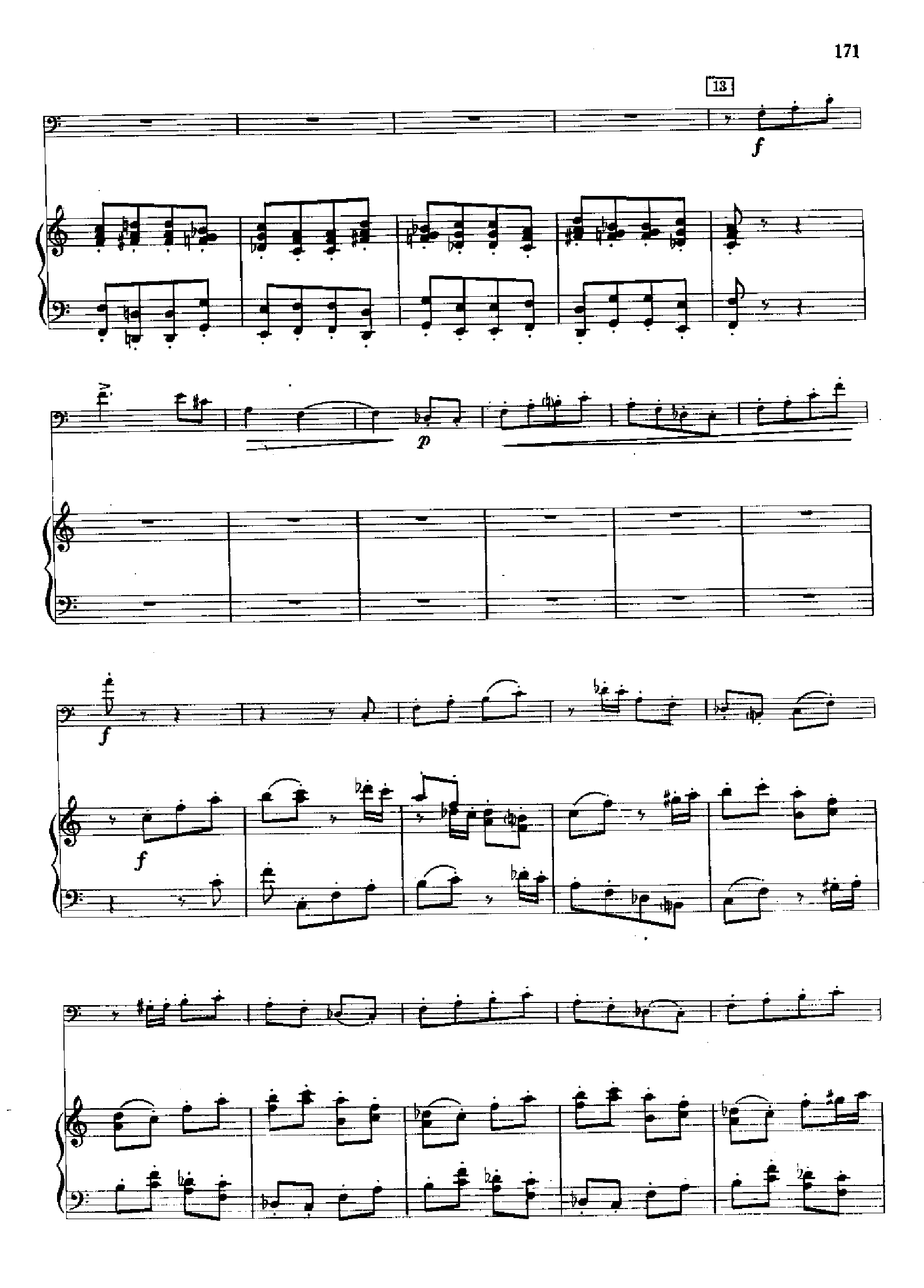 小协奏曲(钢伴) 管乐类 长号钢琴曲谱（图14）