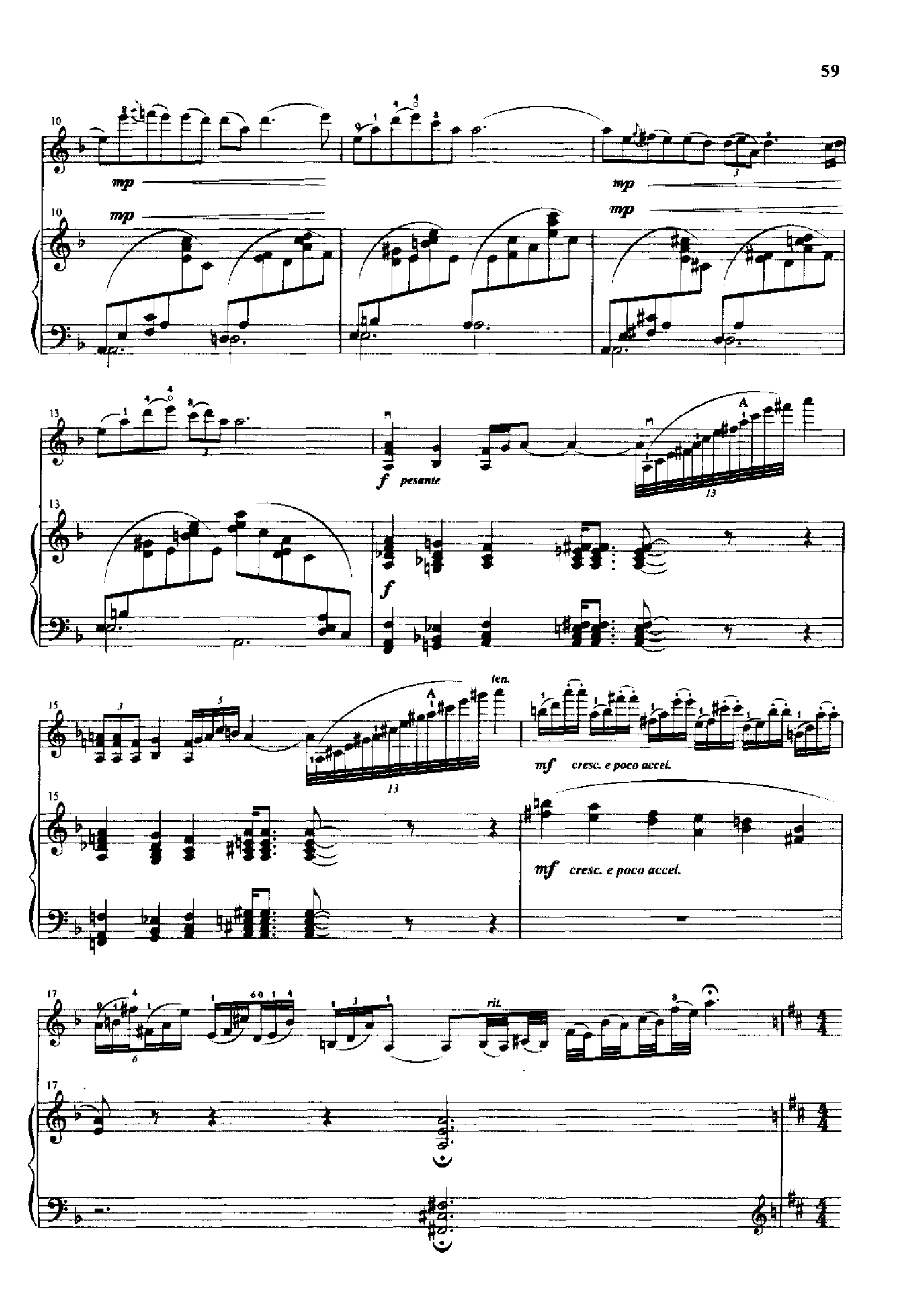 蛾嵋山月歌(钢伴) 弦乐类 小提琴钢琴曲谱（图2）