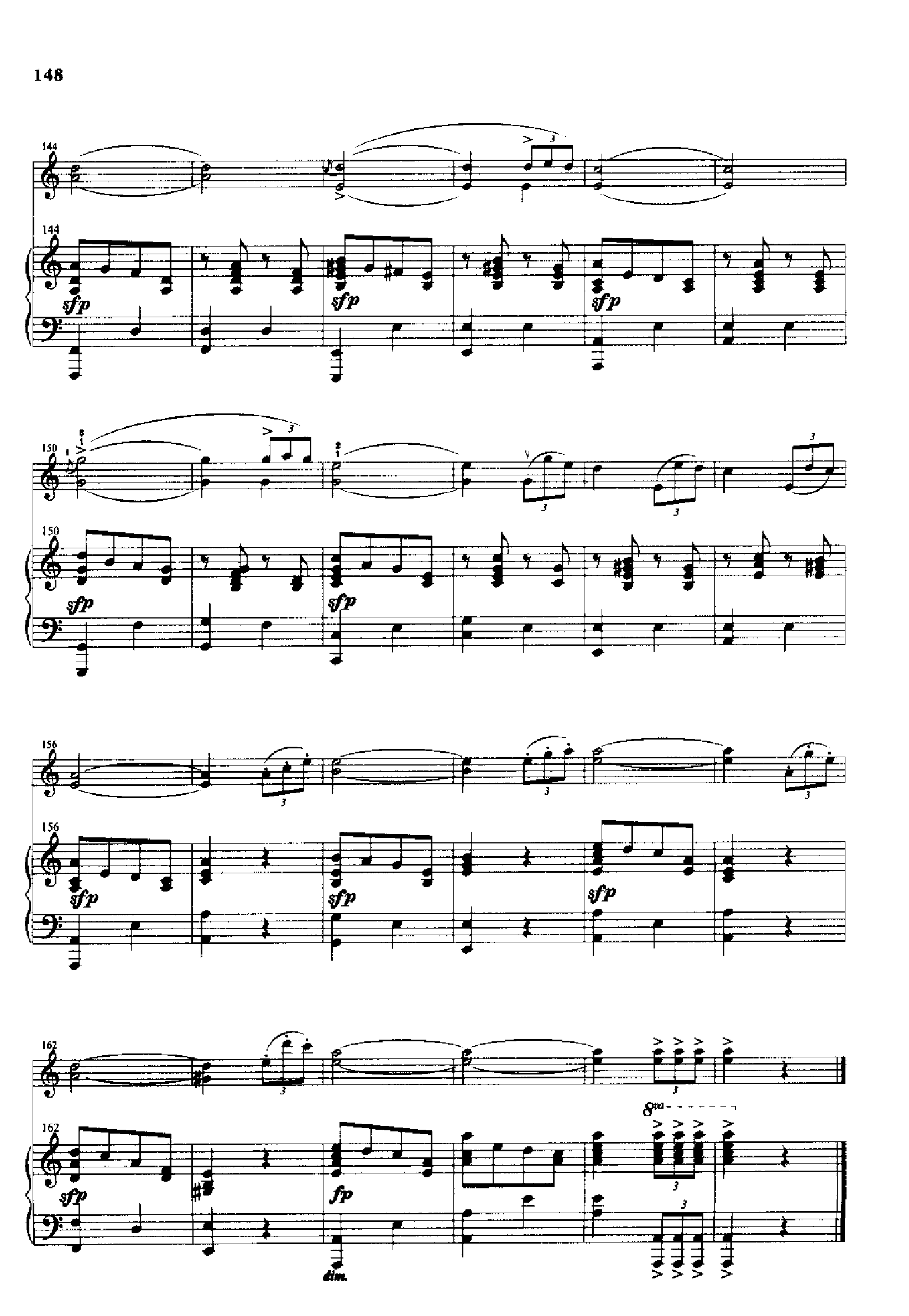 红河山歌(钢伴) 弦乐类 小提琴钢琴曲谱（图8）