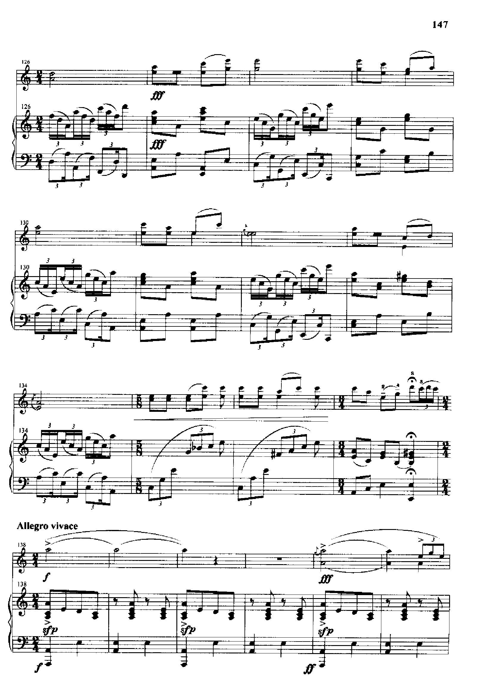 红河山歌(钢伴) 弦乐类 小提琴钢琴曲谱（图7）