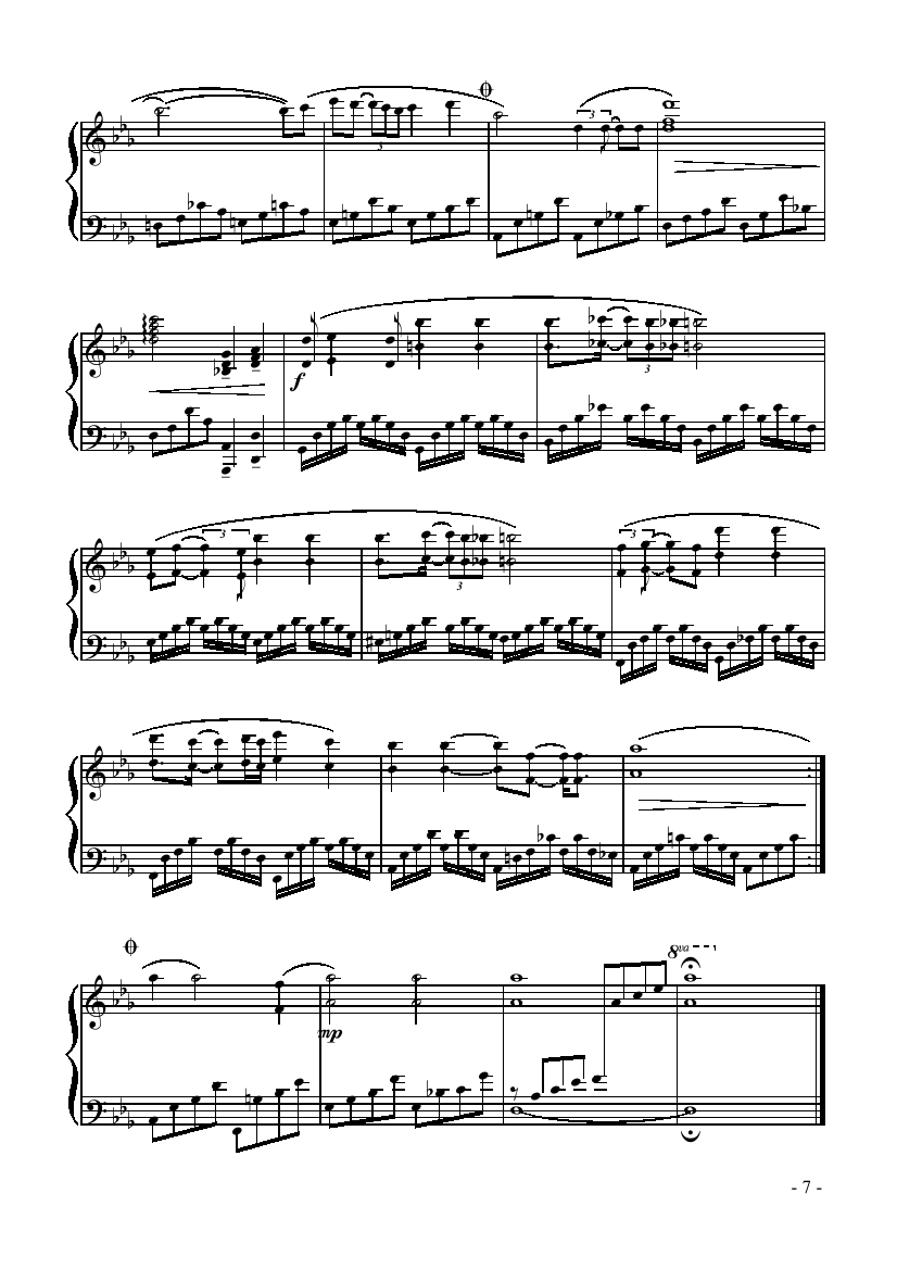 西雅图未眠之夜 键盘类 钢琴钢琴曲谱（图2）