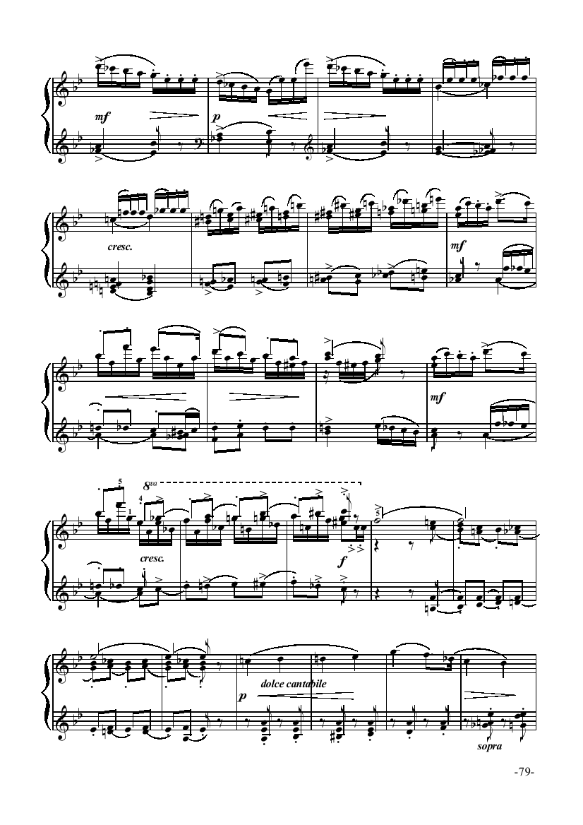 小小序曲—舞剧《胡桃夹子》 键盘类 钢琴钢琴曲谱（图6）