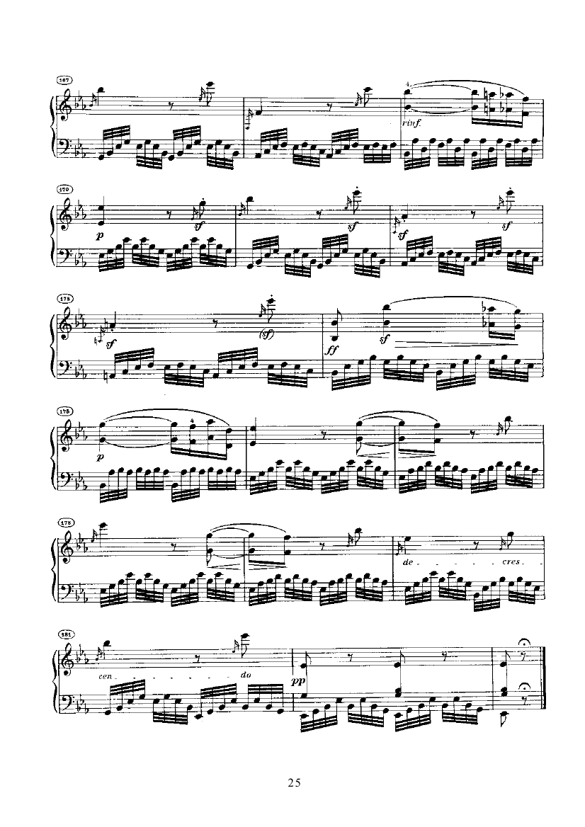 奏鸣曲(Opus7) 键盘类 钢琴钢琴曲谱（图25）