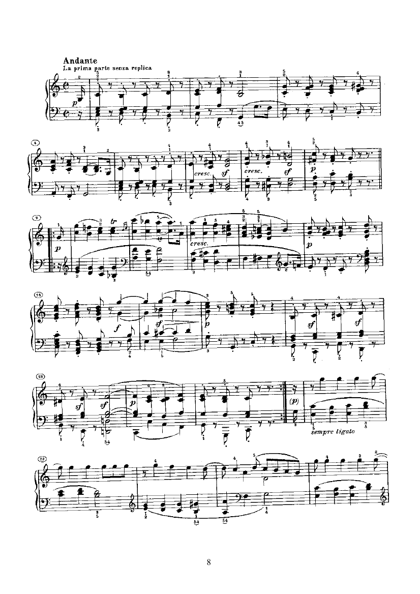 奏鸣曲(Opus14 Nr.2) 键盘类 钢琴钢琴曲谱（图8）