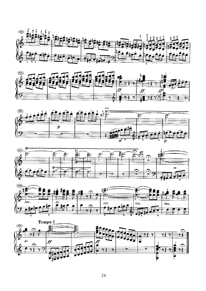 奏鸣曲(Opus2 Nr.3) 键盘类 钢琴钢琴曲谱（图26）