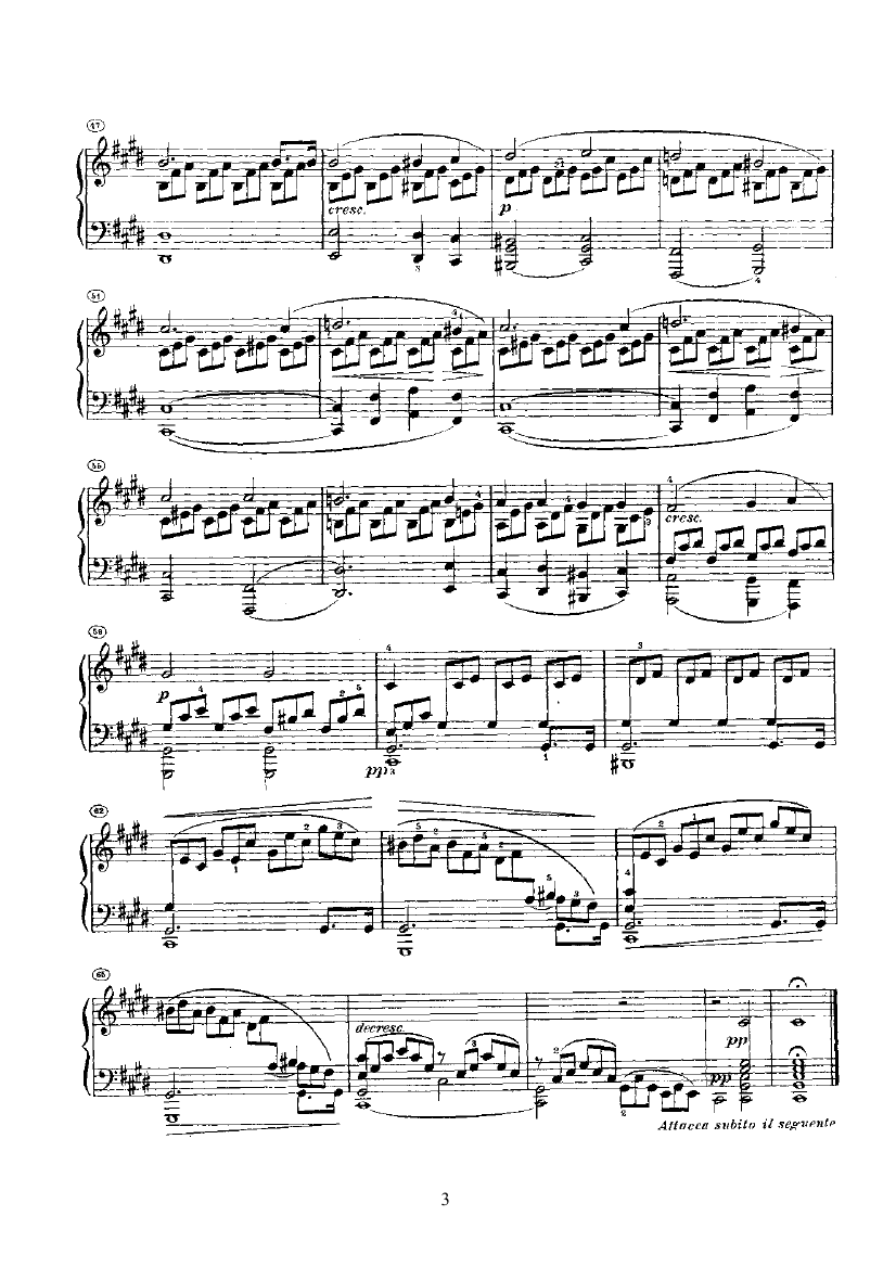 奏鸣曲(Opus27 Nr.2) 键盘类 钢琴钢琴曲谱（图3）