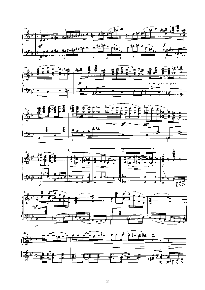 悦耳之声 键盘类 钢琴钢琴曲谱（图2）