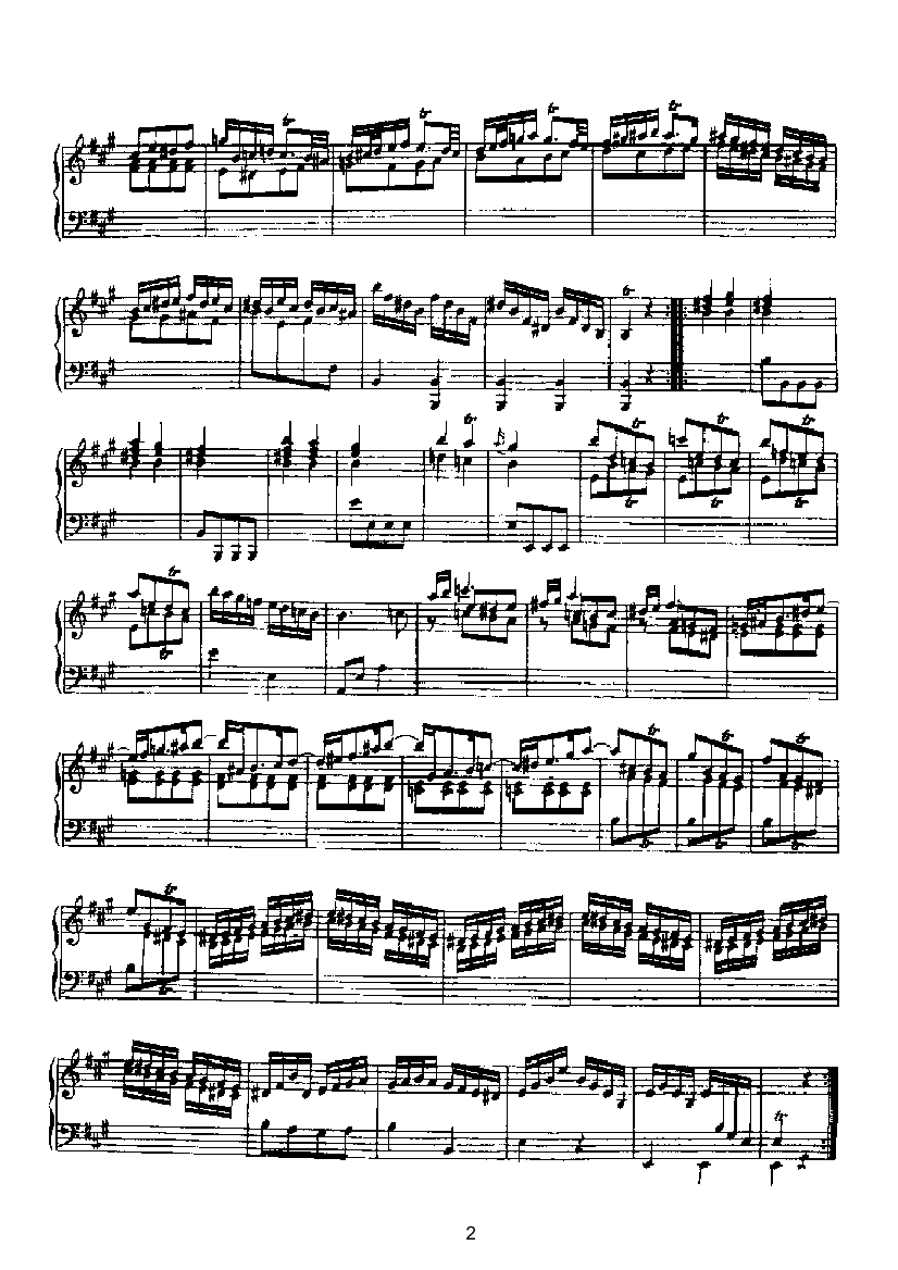 二十首经典奏鸣曲第五首 键盘类 钢琴钢琴曲谱（图2）