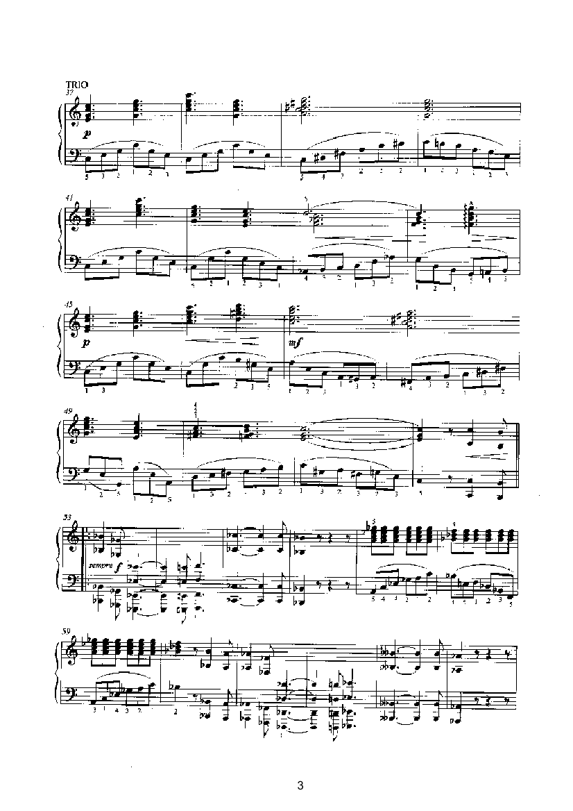 贝西娜 键盘类 钢琴钢琴曲谱（图3）