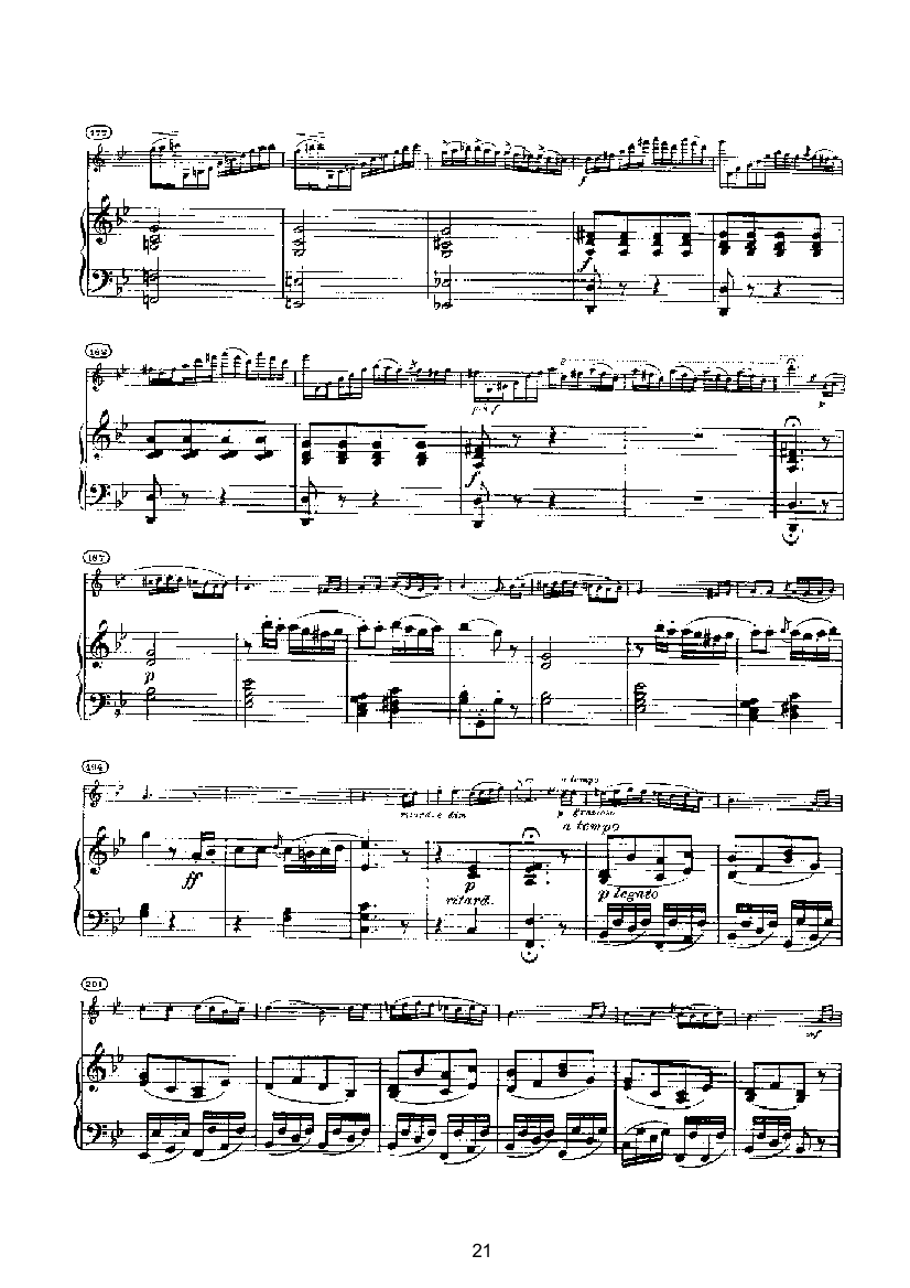 第六小提琴协奏曲 键盘类 钢琴钢琴曲谱（图21）