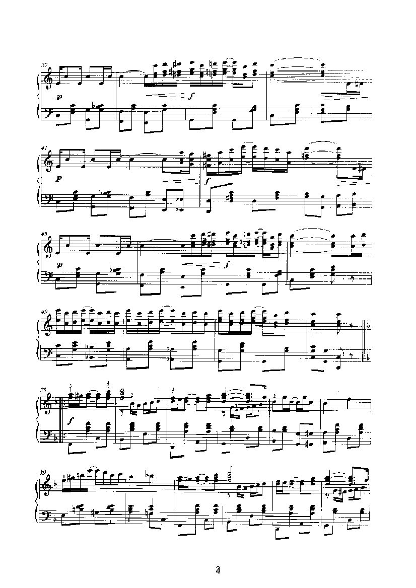 演艺人 键盘类 钢琴钢琴曲谱（图3）