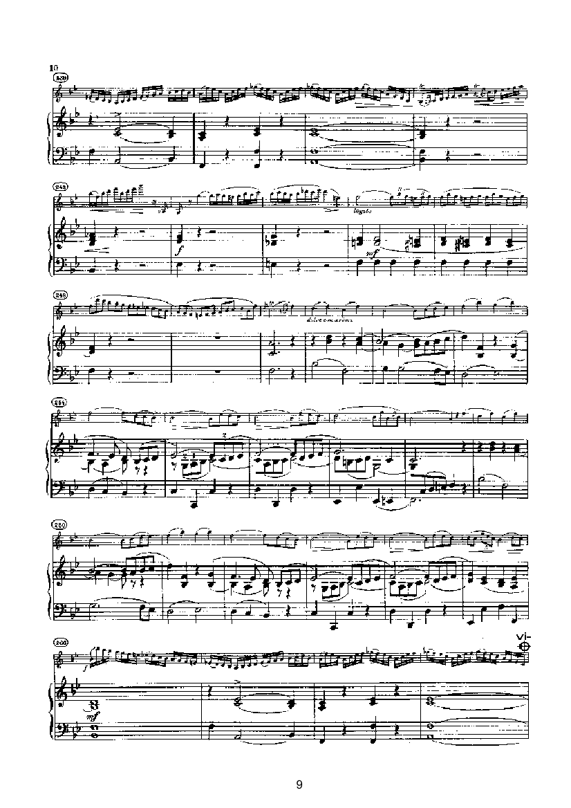 第六小提琴协奏曲 键盘类 钢琴钢琴曲谱（图9）