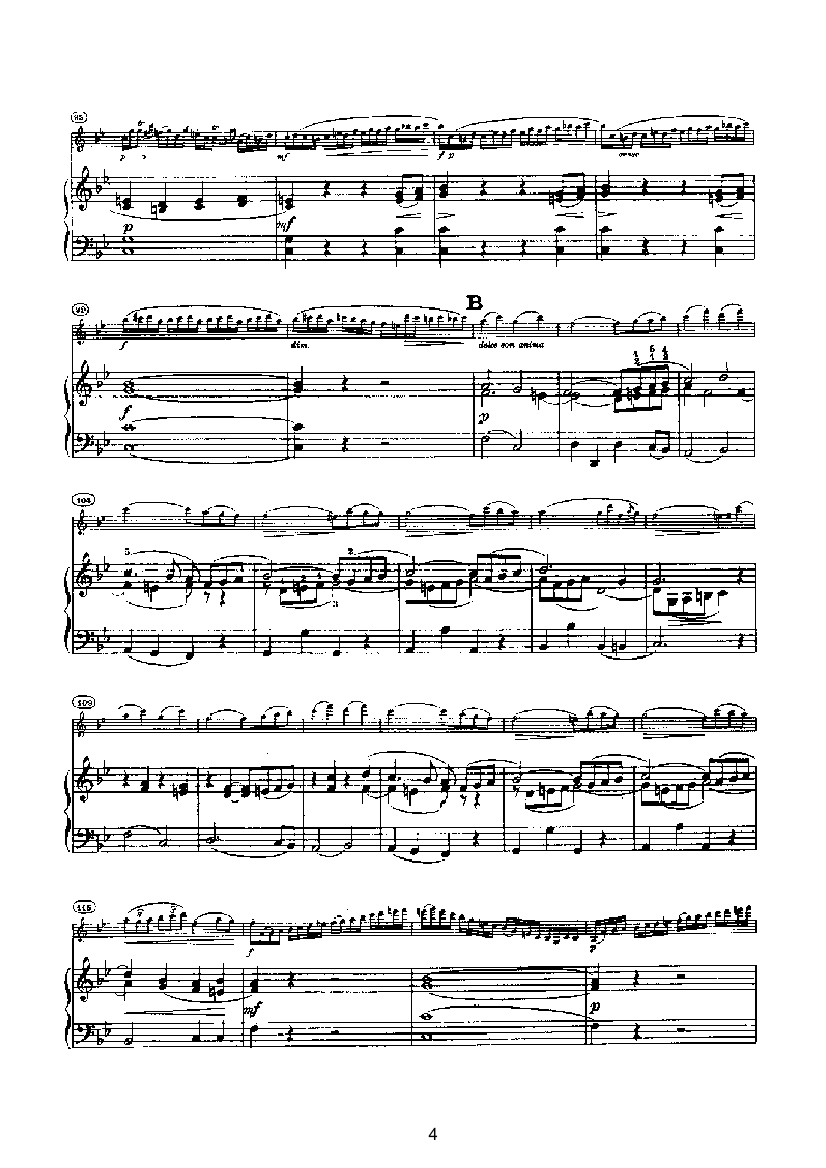 第六小提琴协奏曲 键盘类 钢琴钢琴曲谱（图4）