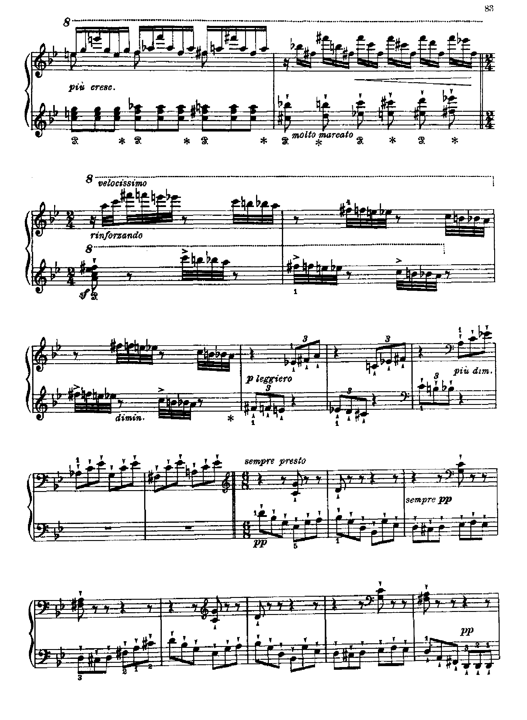 侏儒舞 键盘类 钢琴钢琴曲谱（图6）