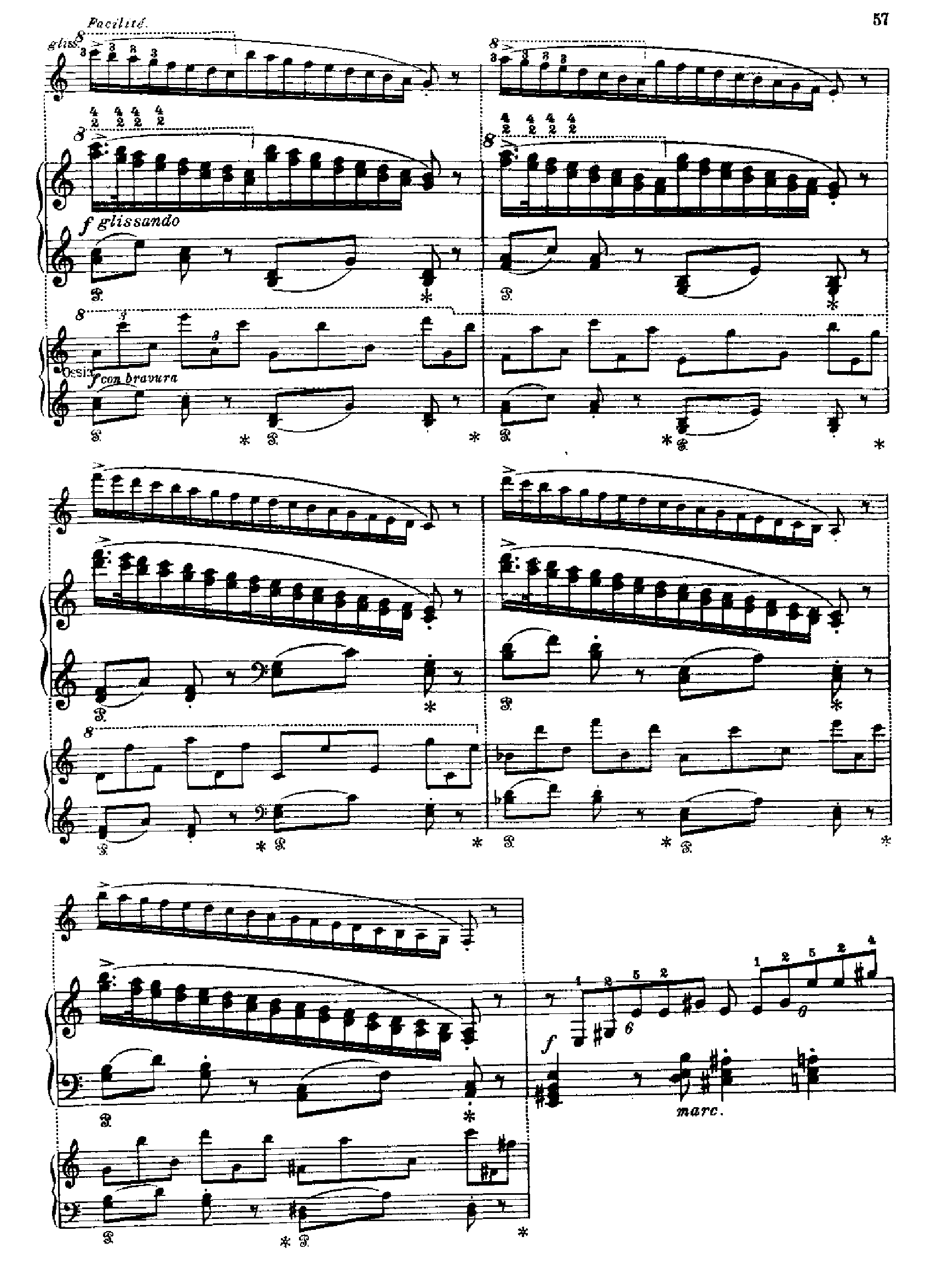 拉科齐进行曲 键盘类 钢琴钢琴曲谱（图10）