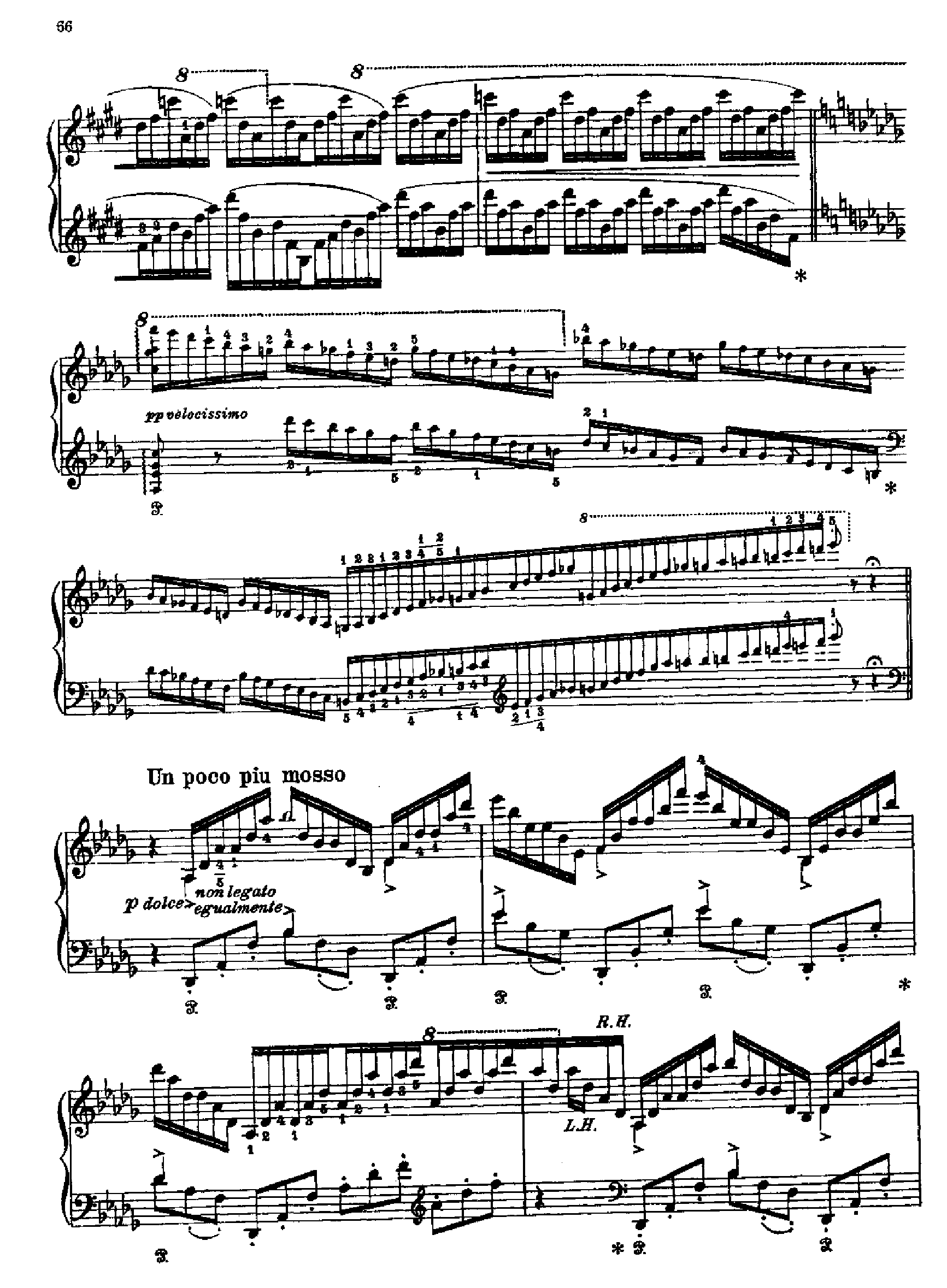 音乐会练习曲三首之3 键盘类 钢琴钢琴曲谱（图7）