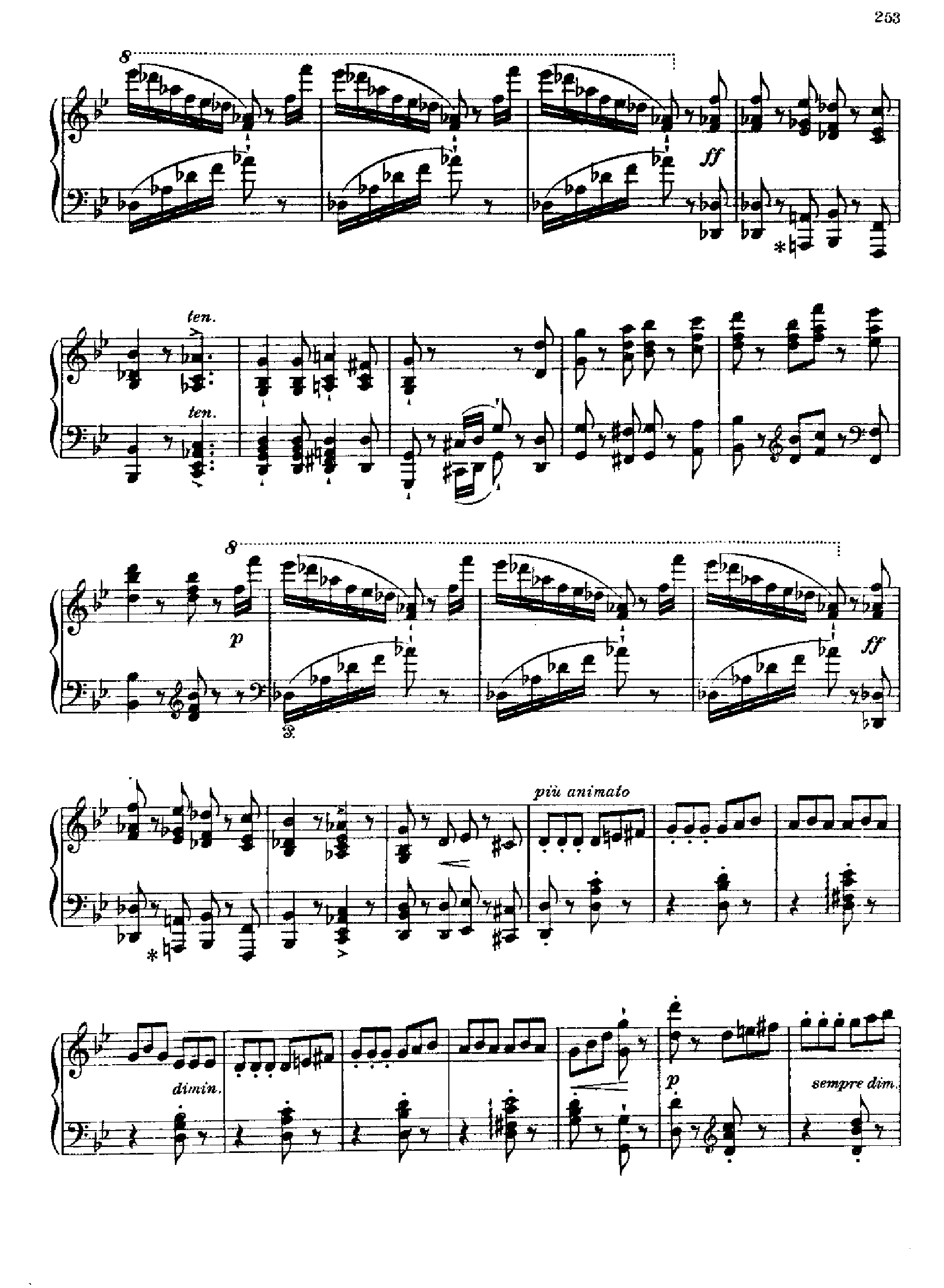 塔兰台拉舞曲 键盘类 钢琴钢琴曲谱（图6）