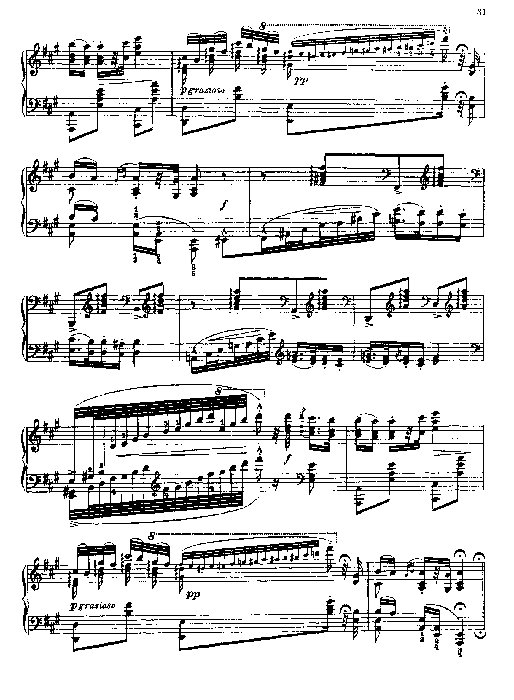 匈牙利狂想曲第十一首 键盘类 钢琴钢琴曲谱（图5）