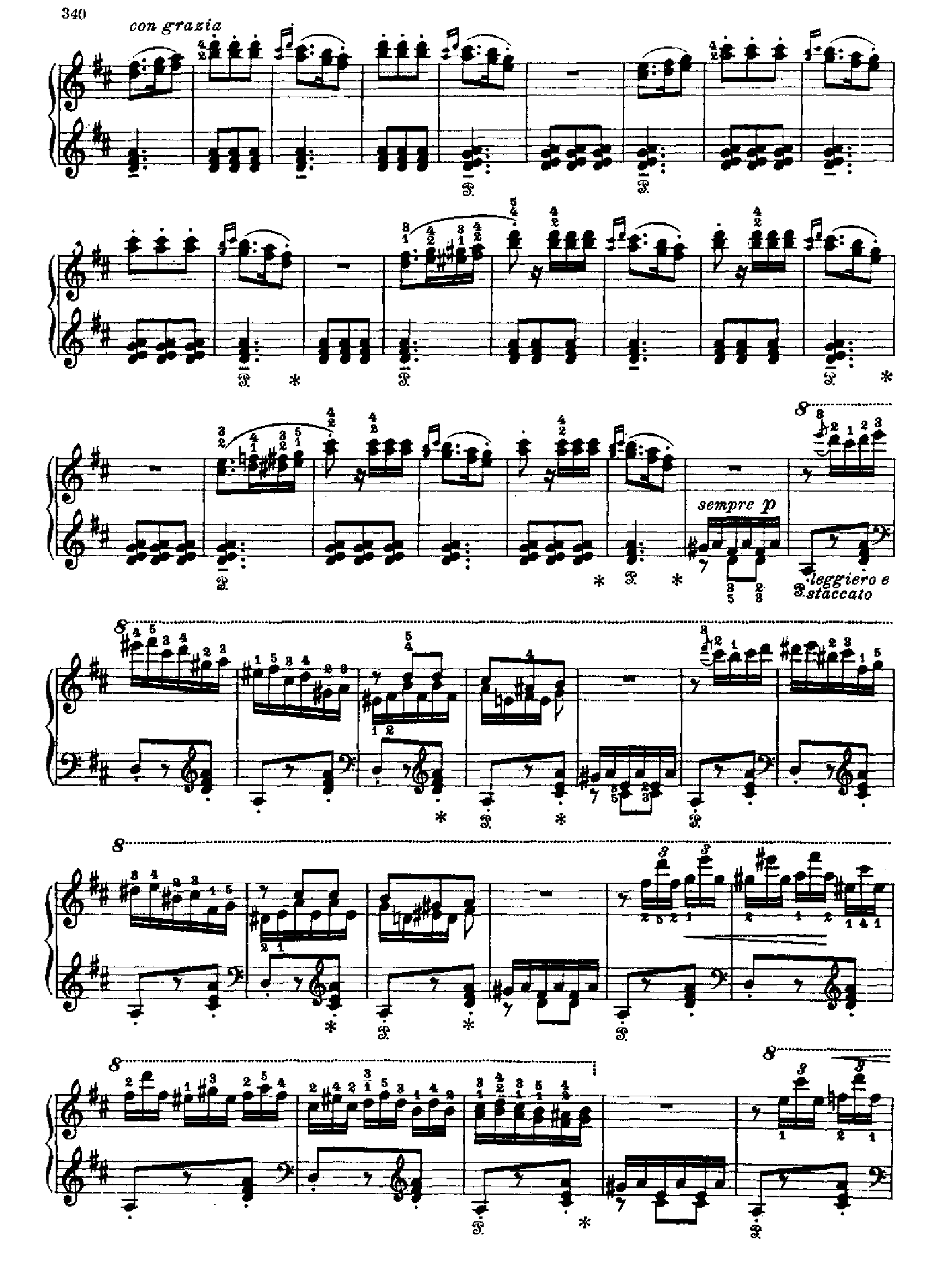 西班牙狂想曲 键盘类 钢琴钢琴曲谱（图10）