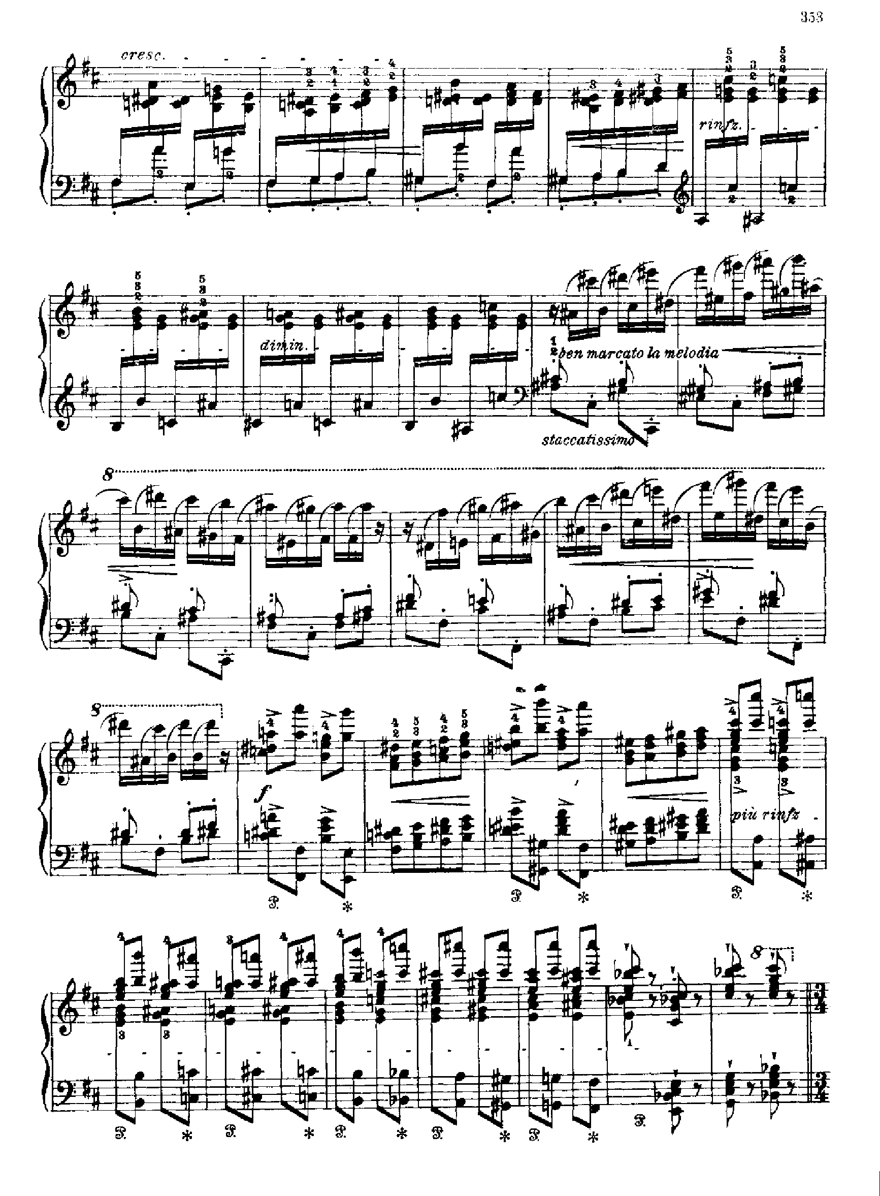 西班牙狂想曲 键盘类 钢琴钢琴曲谱（图23）