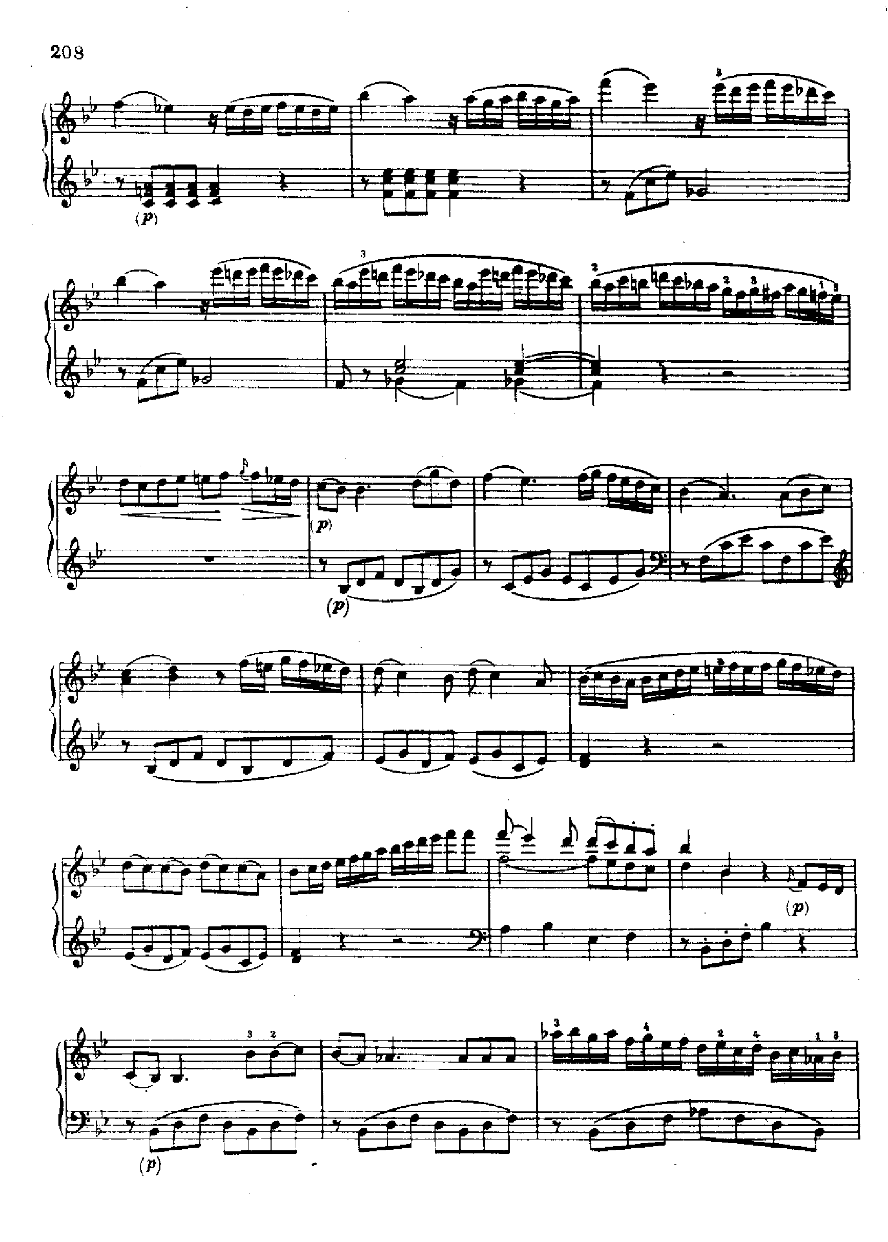 奏鸣曲Nr.333 键盘类 钢琴钢琴曲谱（图5）