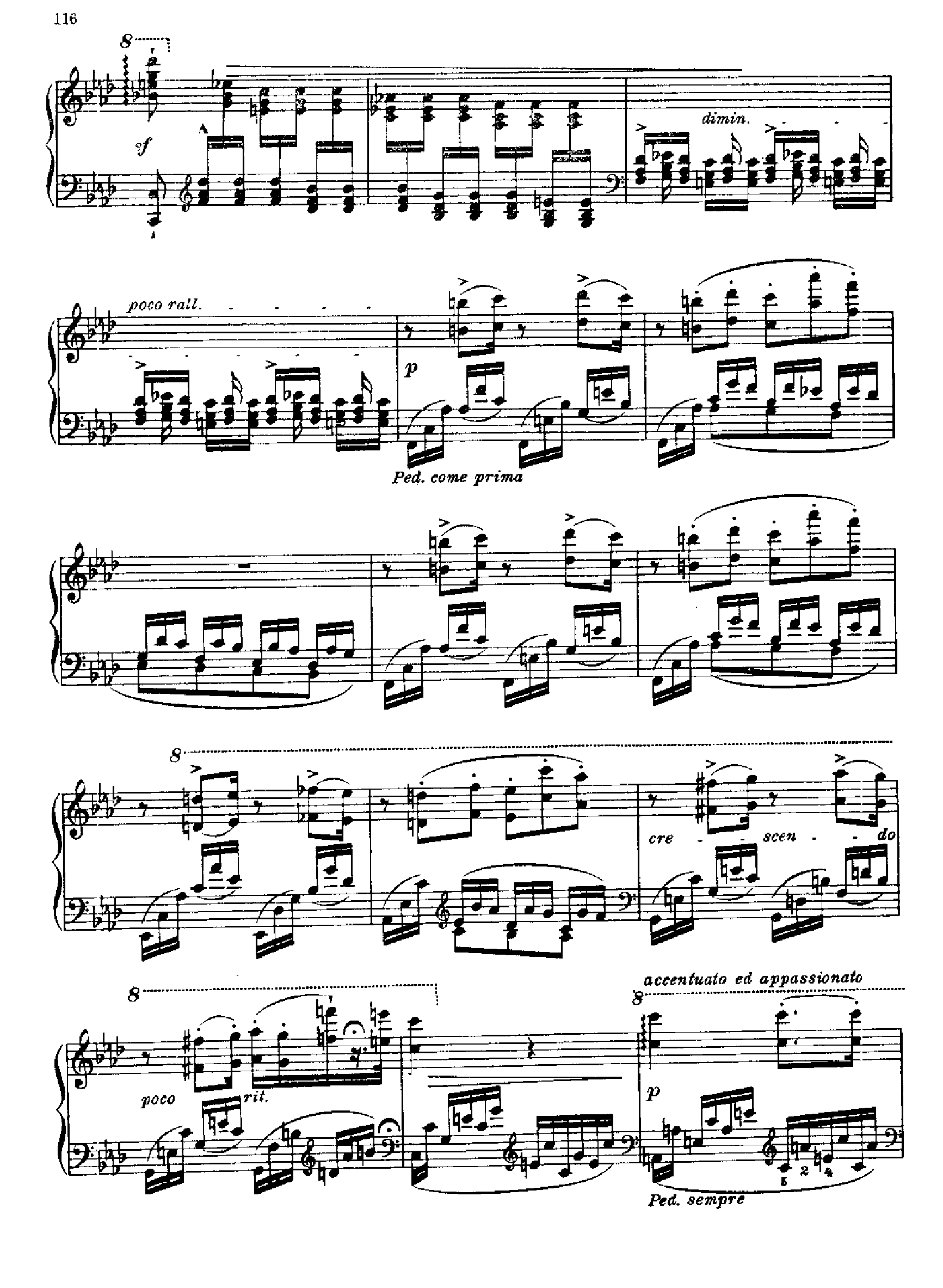 高级音乐会练习曲十二首之10 键盘类 钢琴钢琴曲谱（图7）