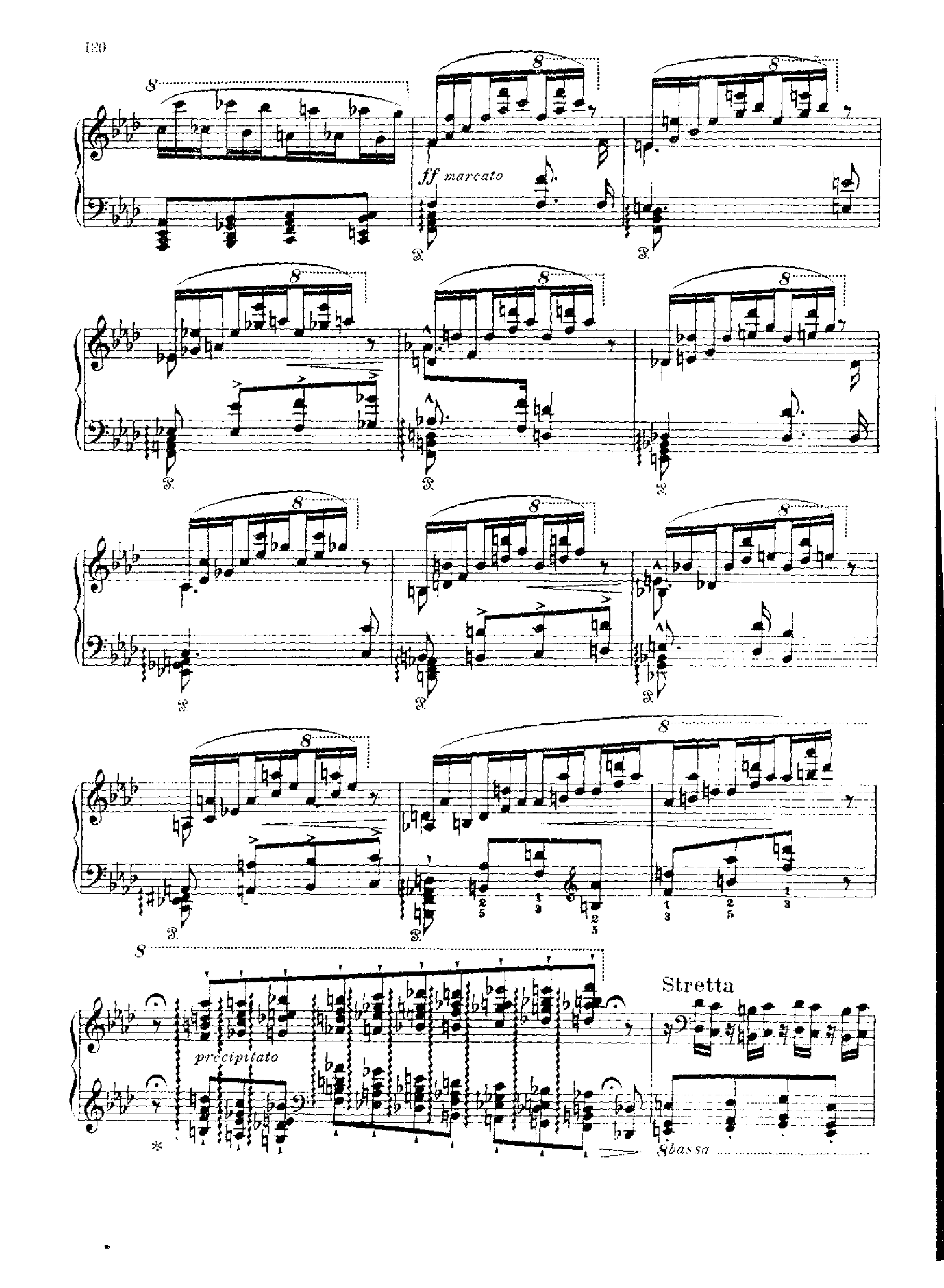 高级音乐会练习曲十二首之10 键盘类 钢琴钢琴曲谱（图11）