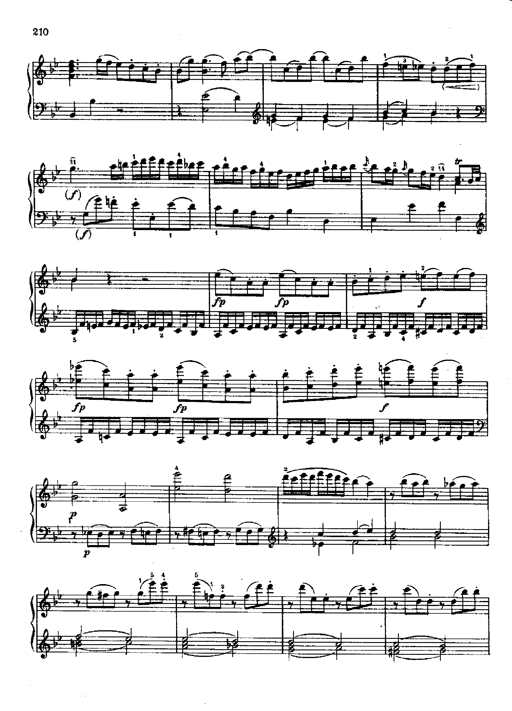 奏鸣曲Nr.333 键盘类 钢琴钢琴曲谱（图7）