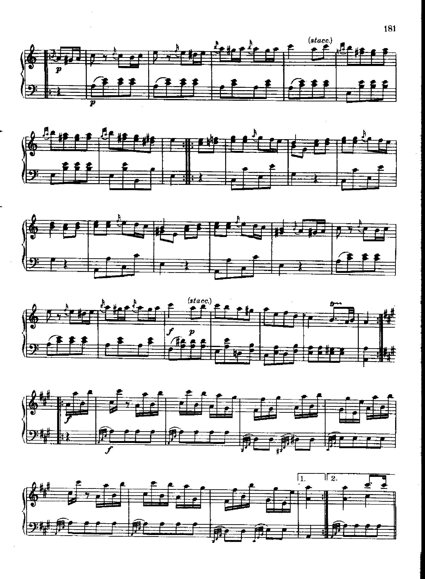 奏鸣曲Nr.331 键盘类 钢琴钢琴曲谱（图16）
