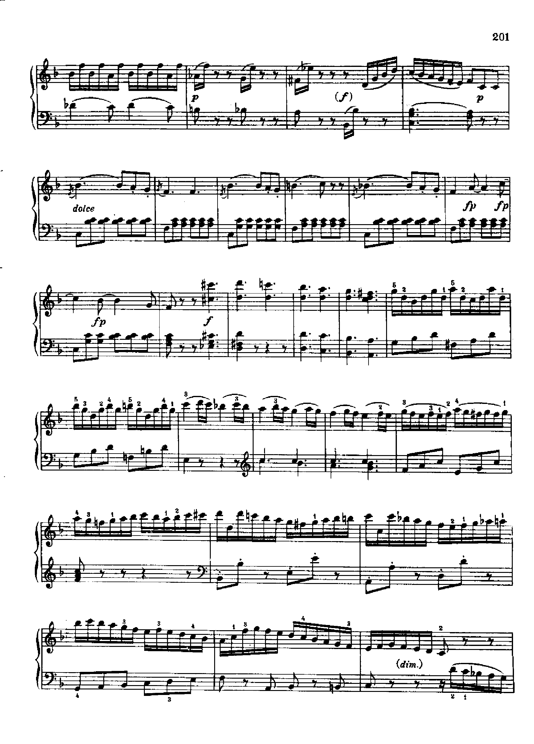 奏鸣曲Nr.332 键盘类 钢琴钢琴曲谱（图19）
