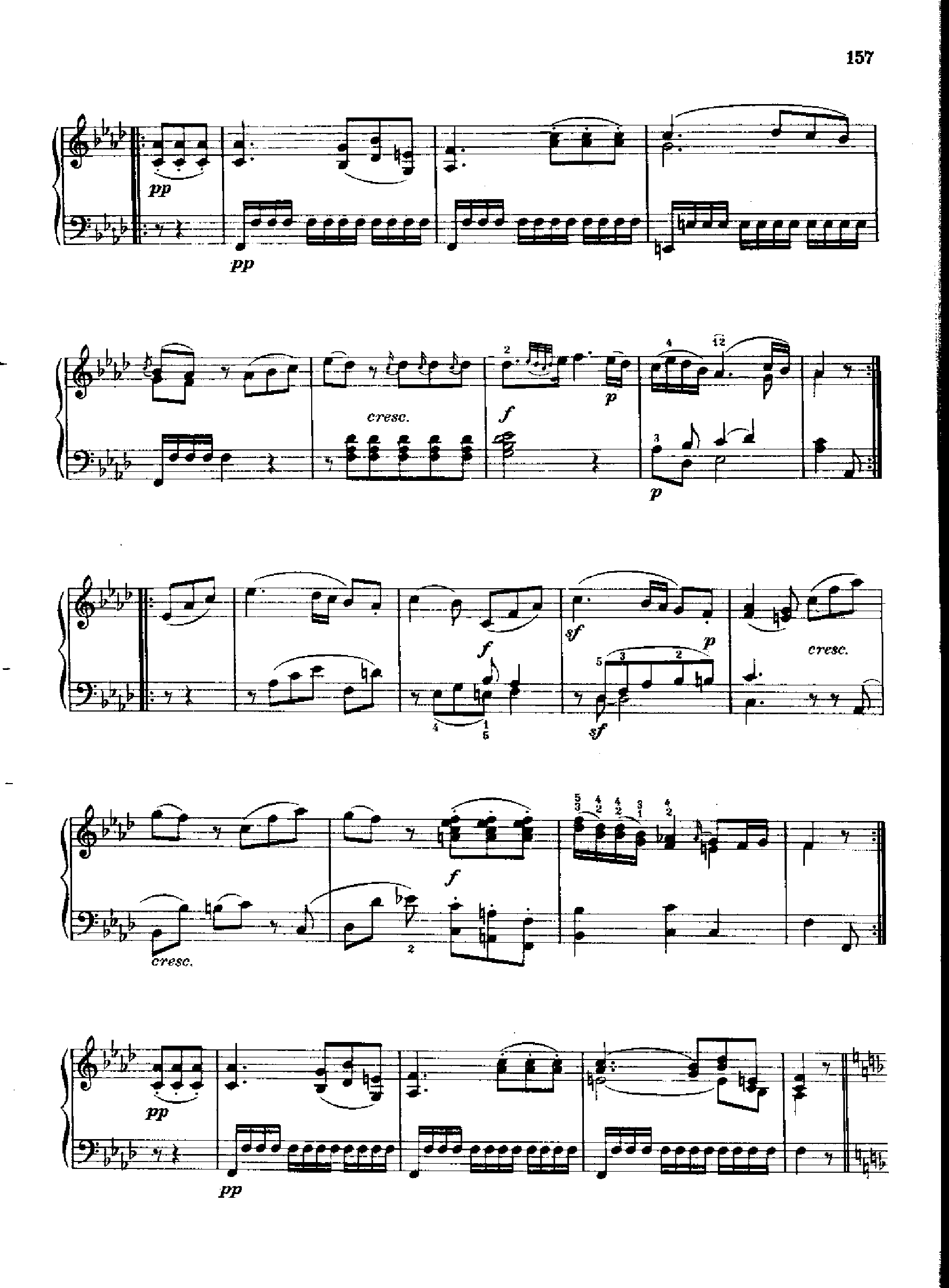 奏鸣曲Nr.330 键盘类 钢琴钢琴曲谱（图9）
