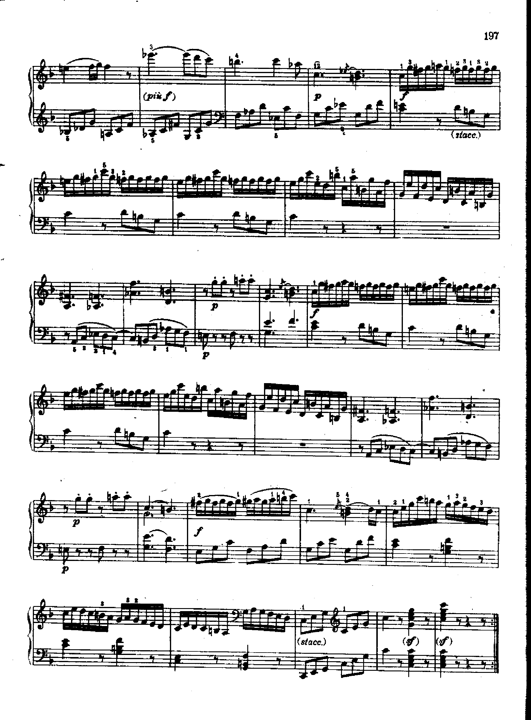 奏鸣曲Nr.332 键盘类 钢琴钢琴曲谱（图15）