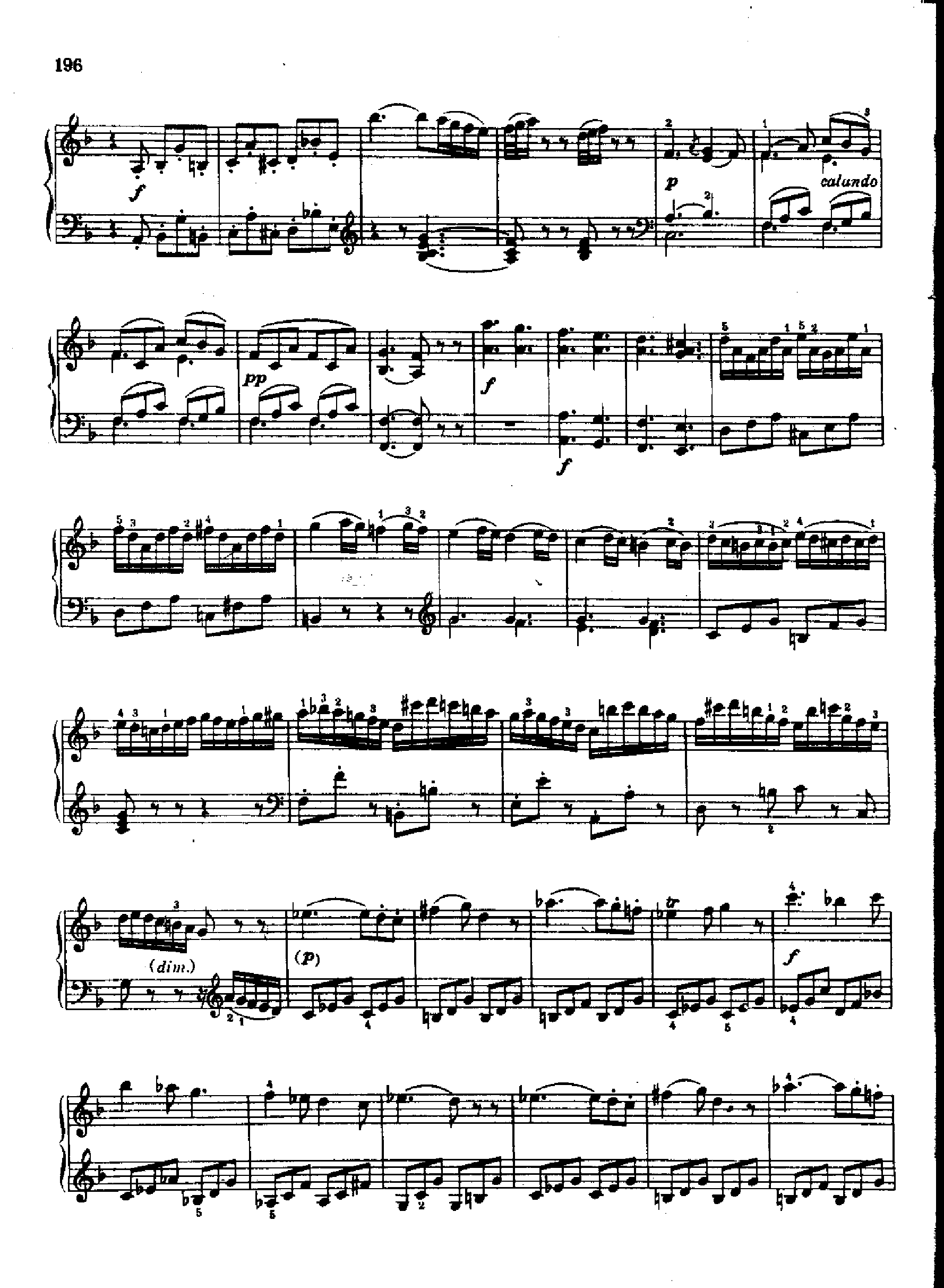 奏鸣曲Nr.332 键盘类 钢琴钢琴曲谱（图14）